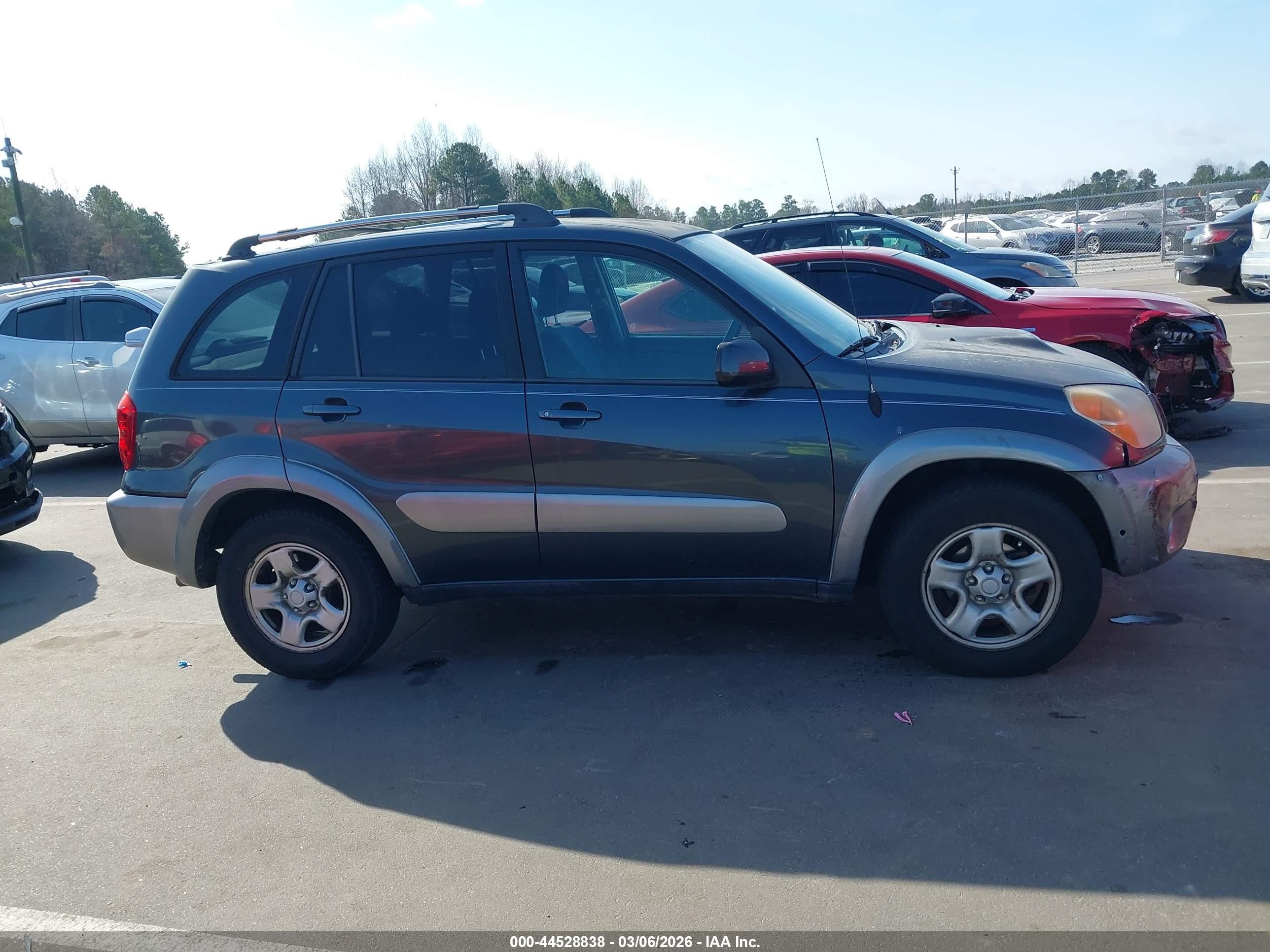 2005 Toyota Rav4 Синий vin: JTEGD20V950068293
