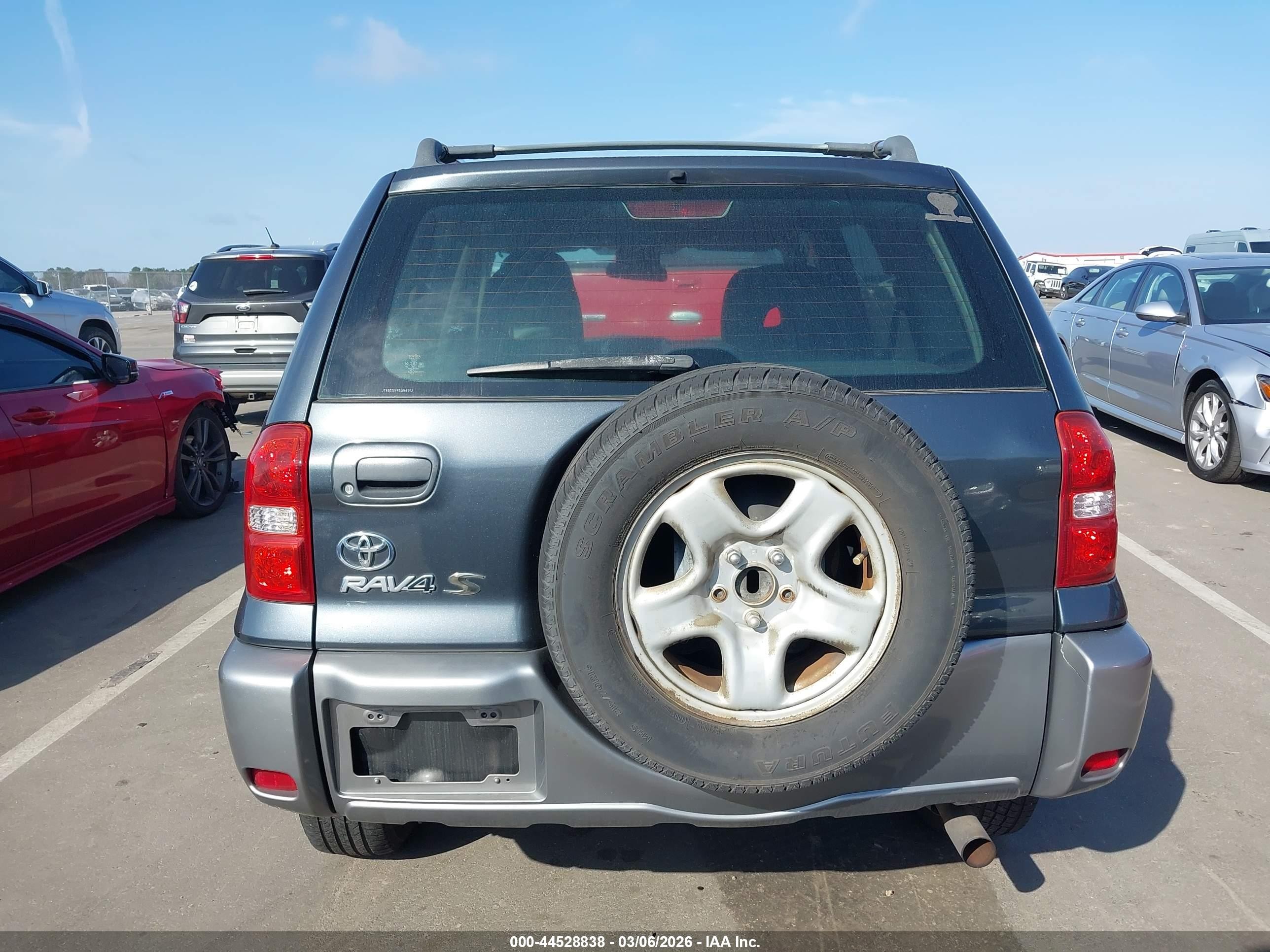2005 Toyota Rav4 Синий vin: JTEGD20V950068293