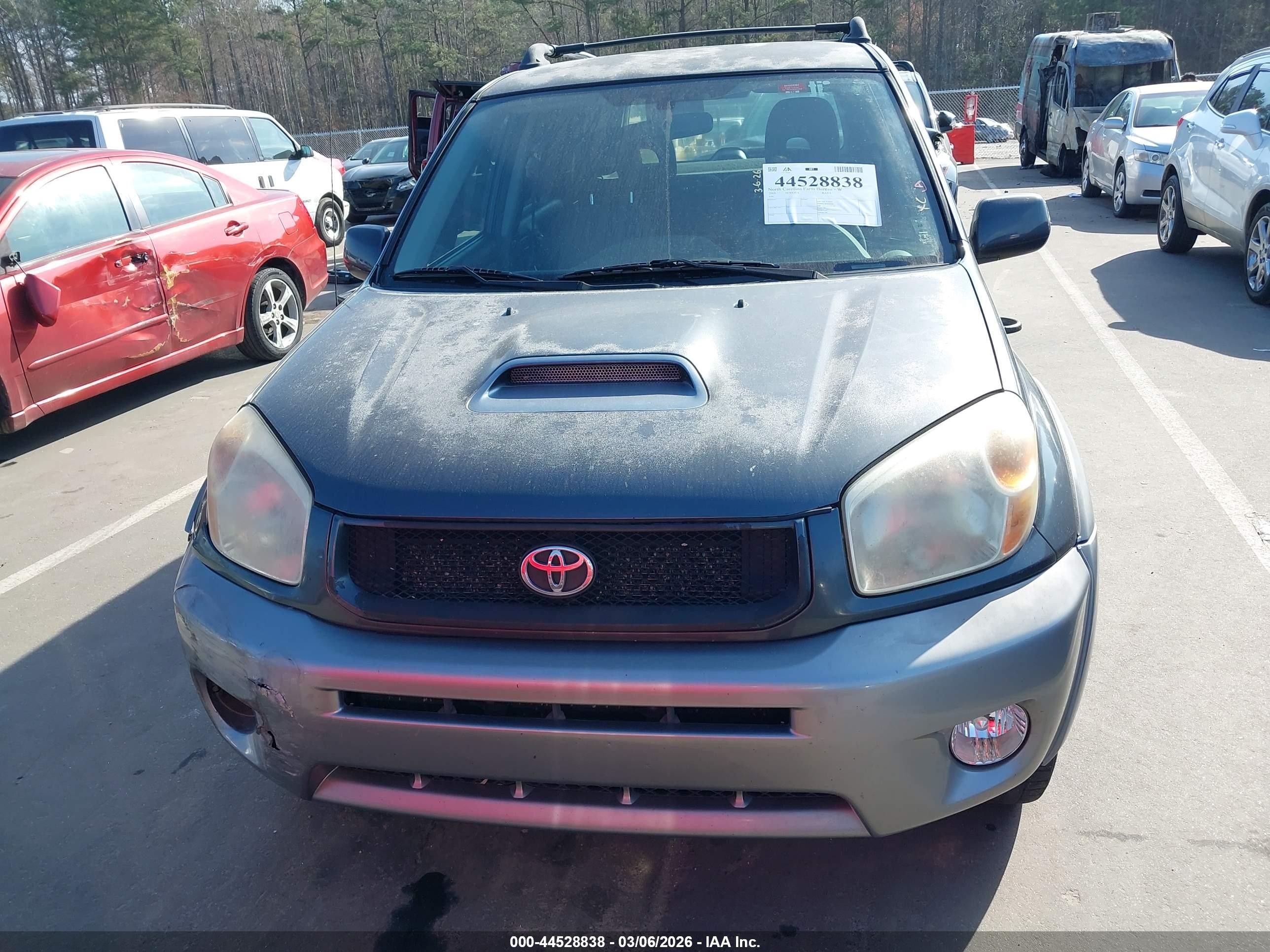 2005 Toyota Rav4 Синий vin: JTEGD20V950068293