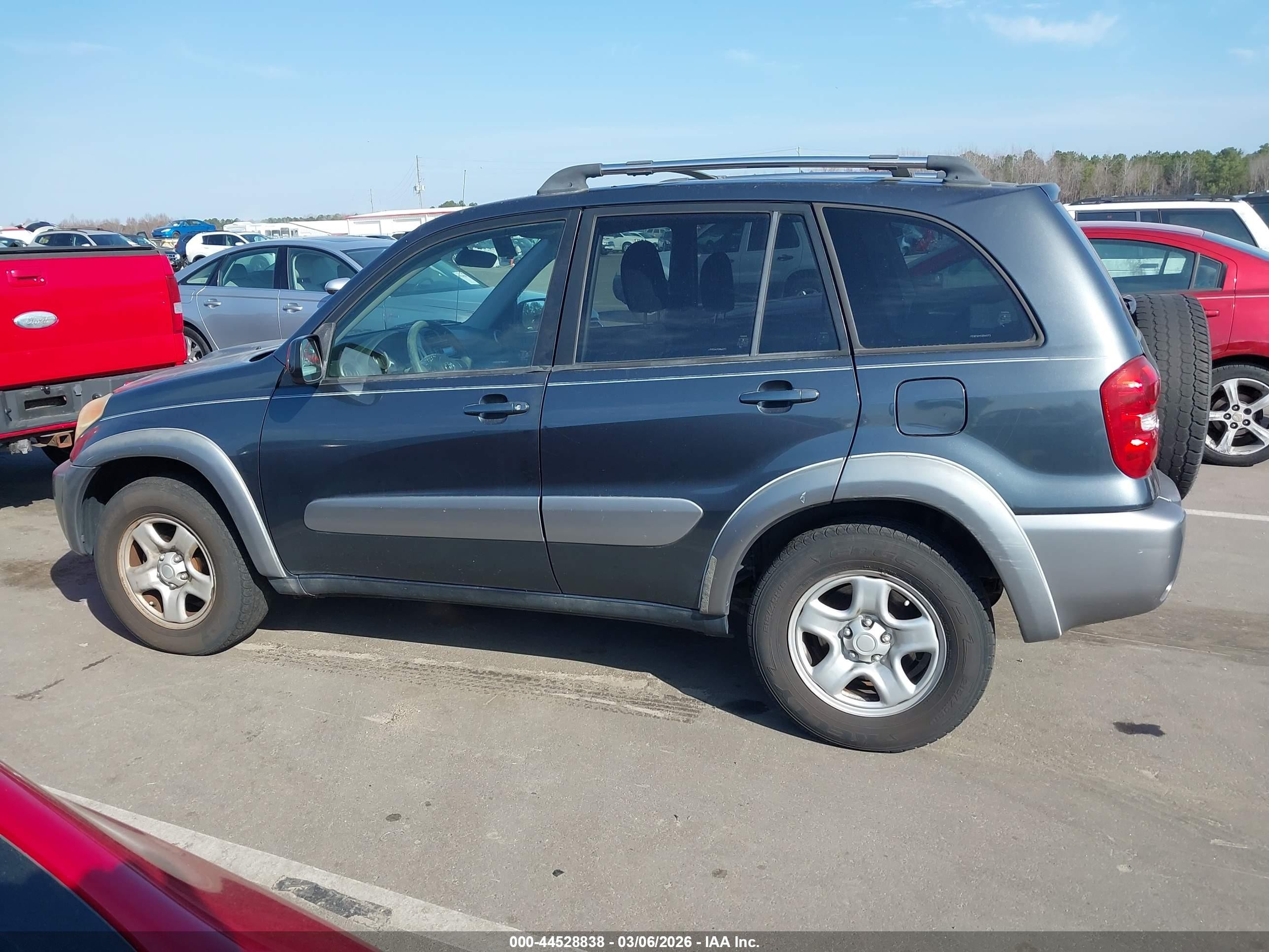 2005 Toyota Rav4 Синий vin: JTEGD20V950068293