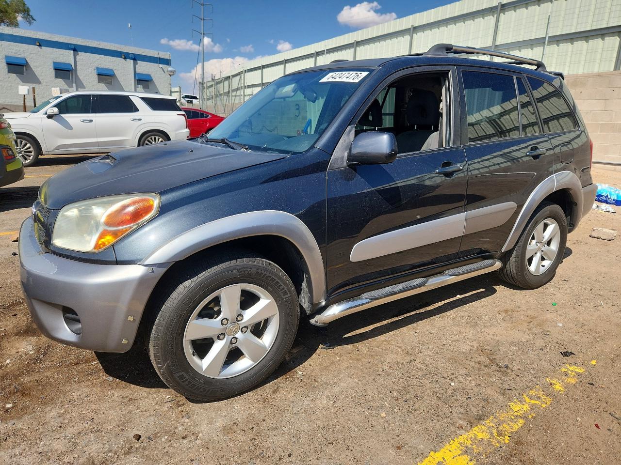 2004 Toyota Rav4 Base Gray vin: JTEGD20VX40012023