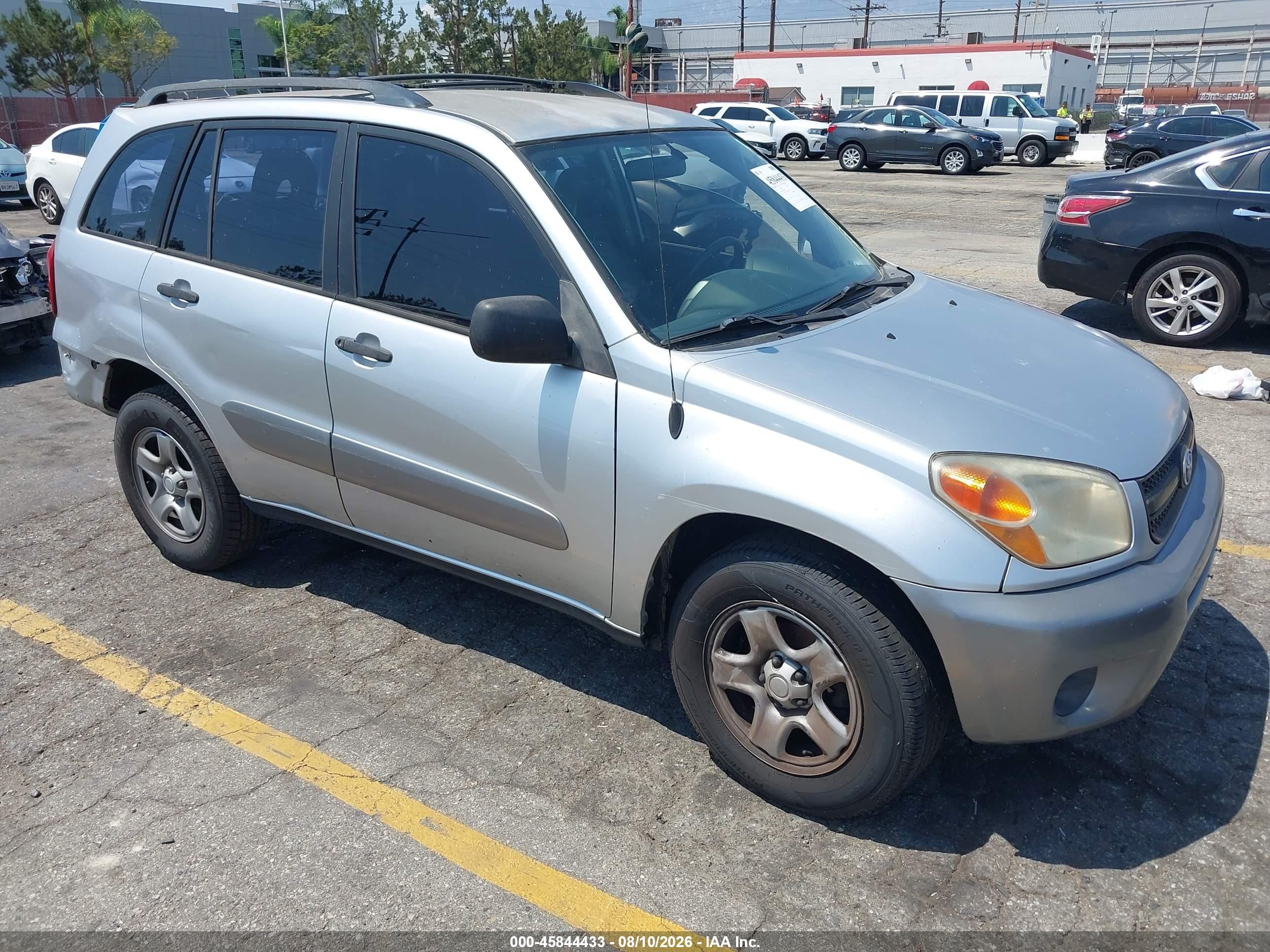 2004 Toyota Rav4   Silver vin: JTEGD20VX40016685