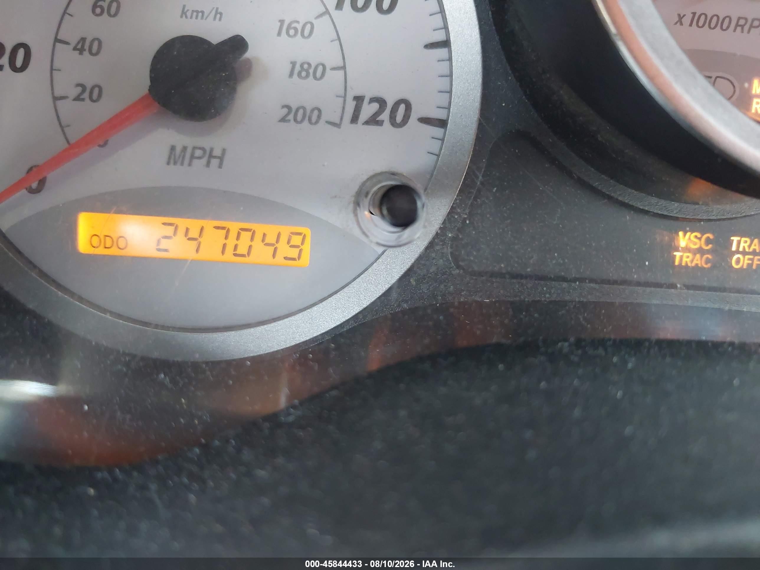 2004 Toyota Rav4   Silver vin: JTEGD20VX40016685