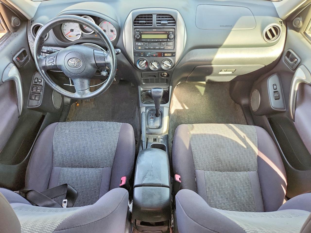 2004 Toyota Rav4 Base Silver vin: JTEGD20VX40018744