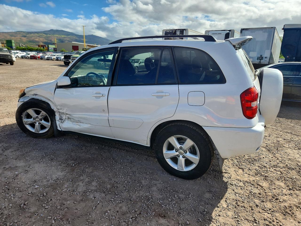 2004 Toyota Rav4 Base Белый vin: JTEGD20VX40031199