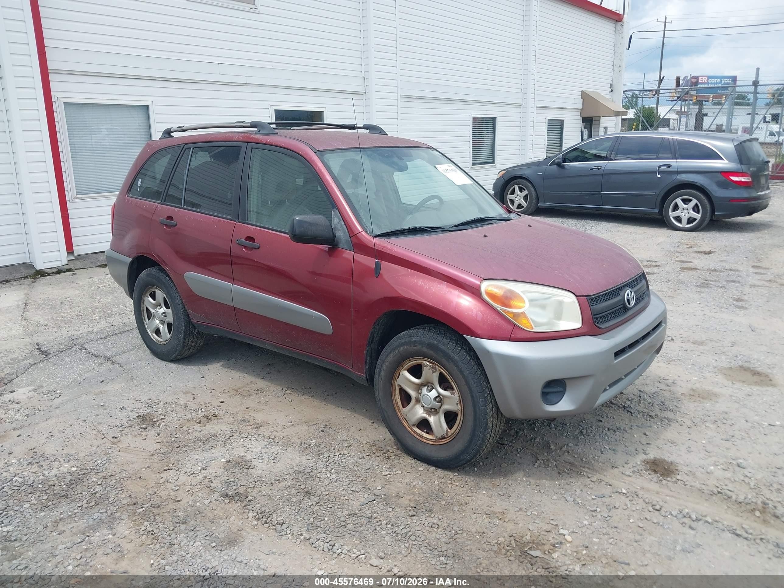 2004 Toyota Rav4   Red vin: JTEGD20VX40035155