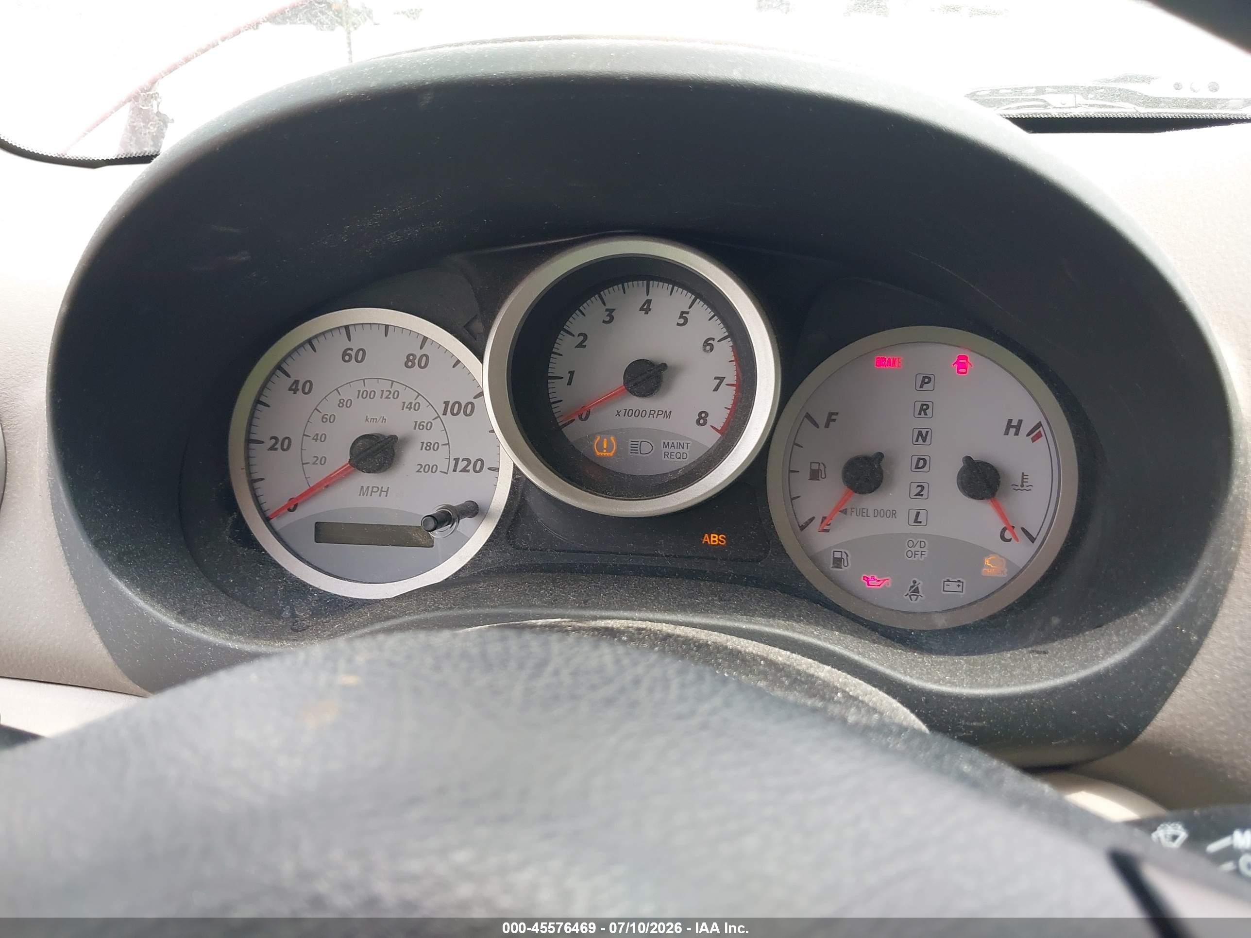 2004 Toyota Rav4   Red vin: JTEGD20VX40035155