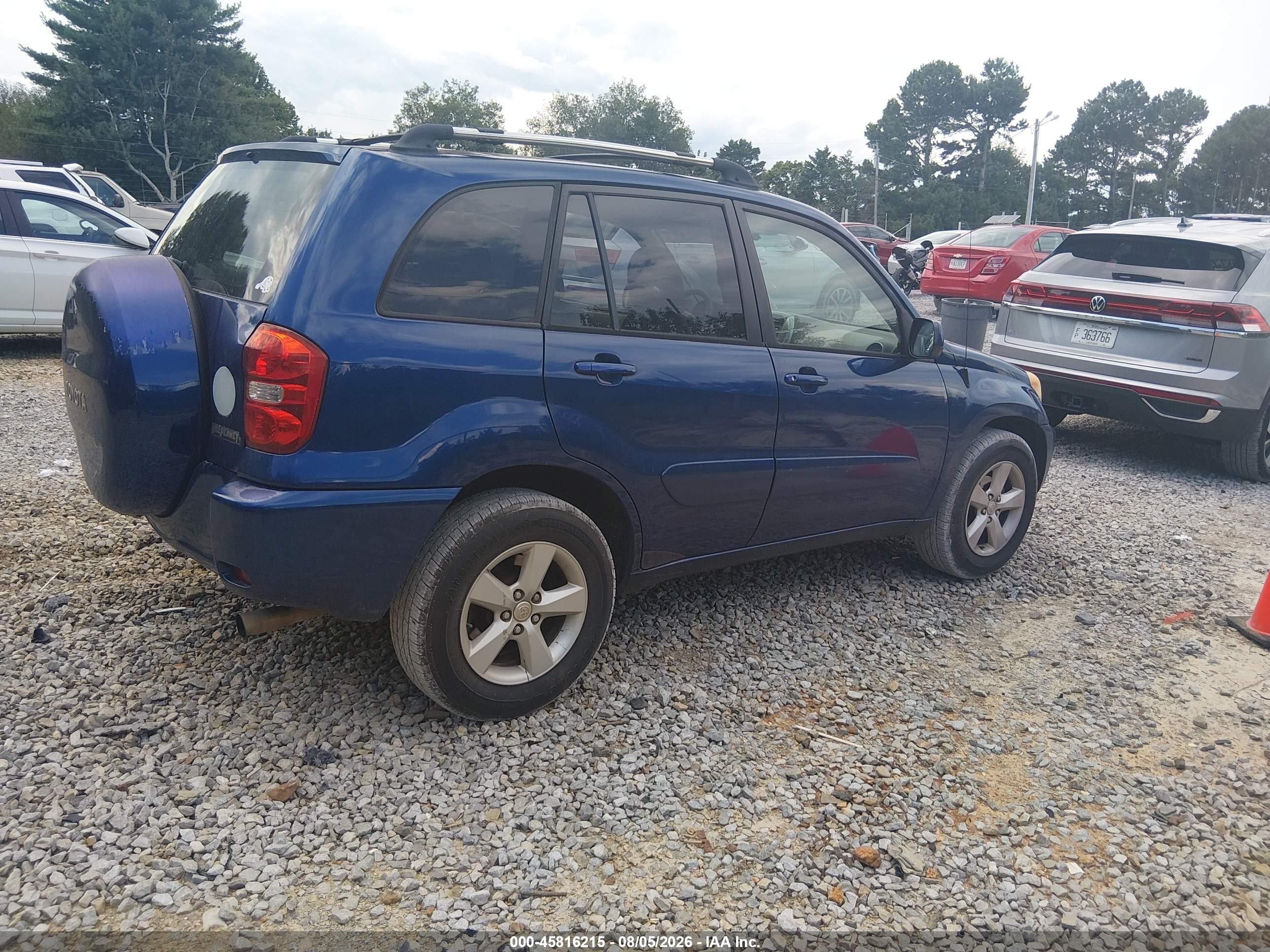 2004 Toyota Rav4   Blue vin: JTEGD20VX40036645