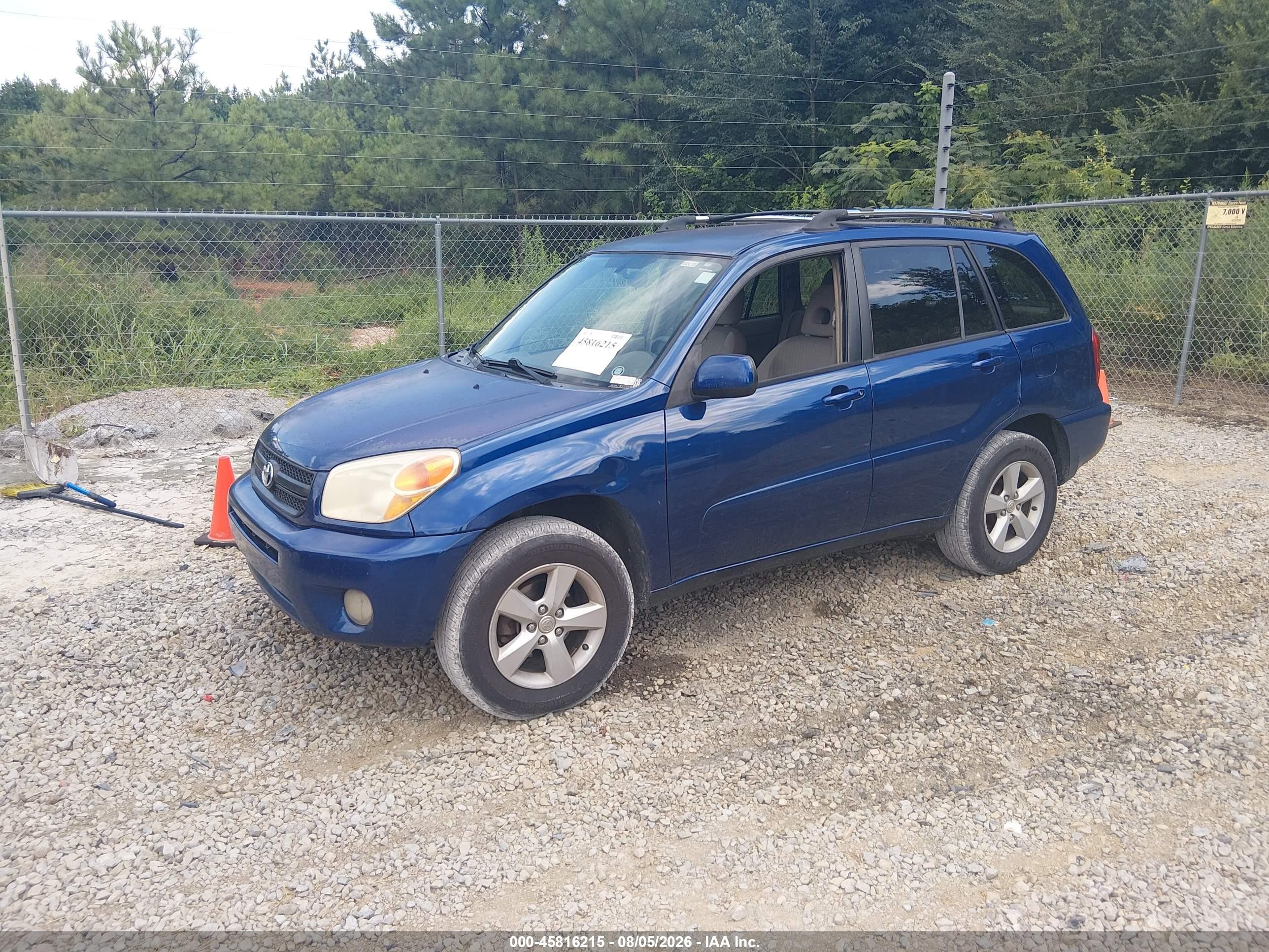 2004 Toyota Rav4   Blue vin: JTEGD20VX40036645