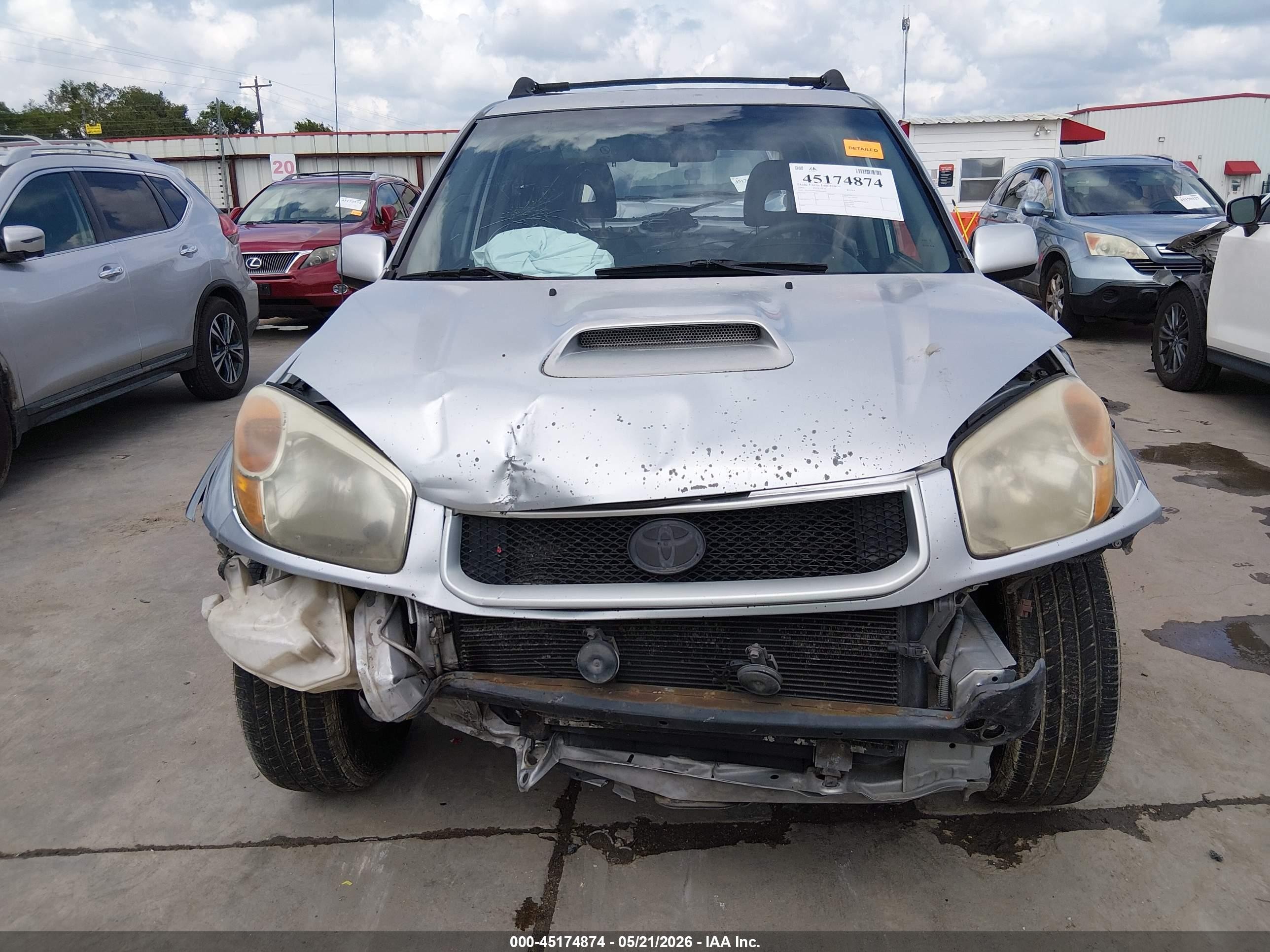 2005 Toyota Rav4   Gray vin: JTEGD20VX50049803