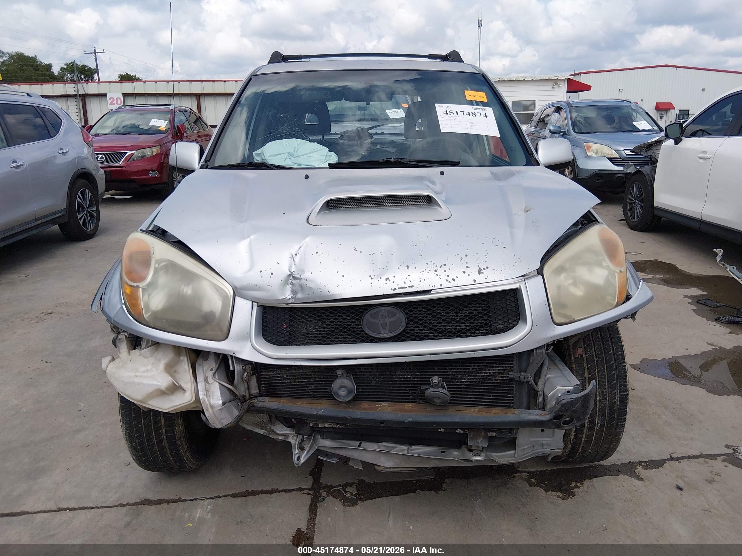2005 Toyota Rav4   Gray vin: JTEGD20VX50049803