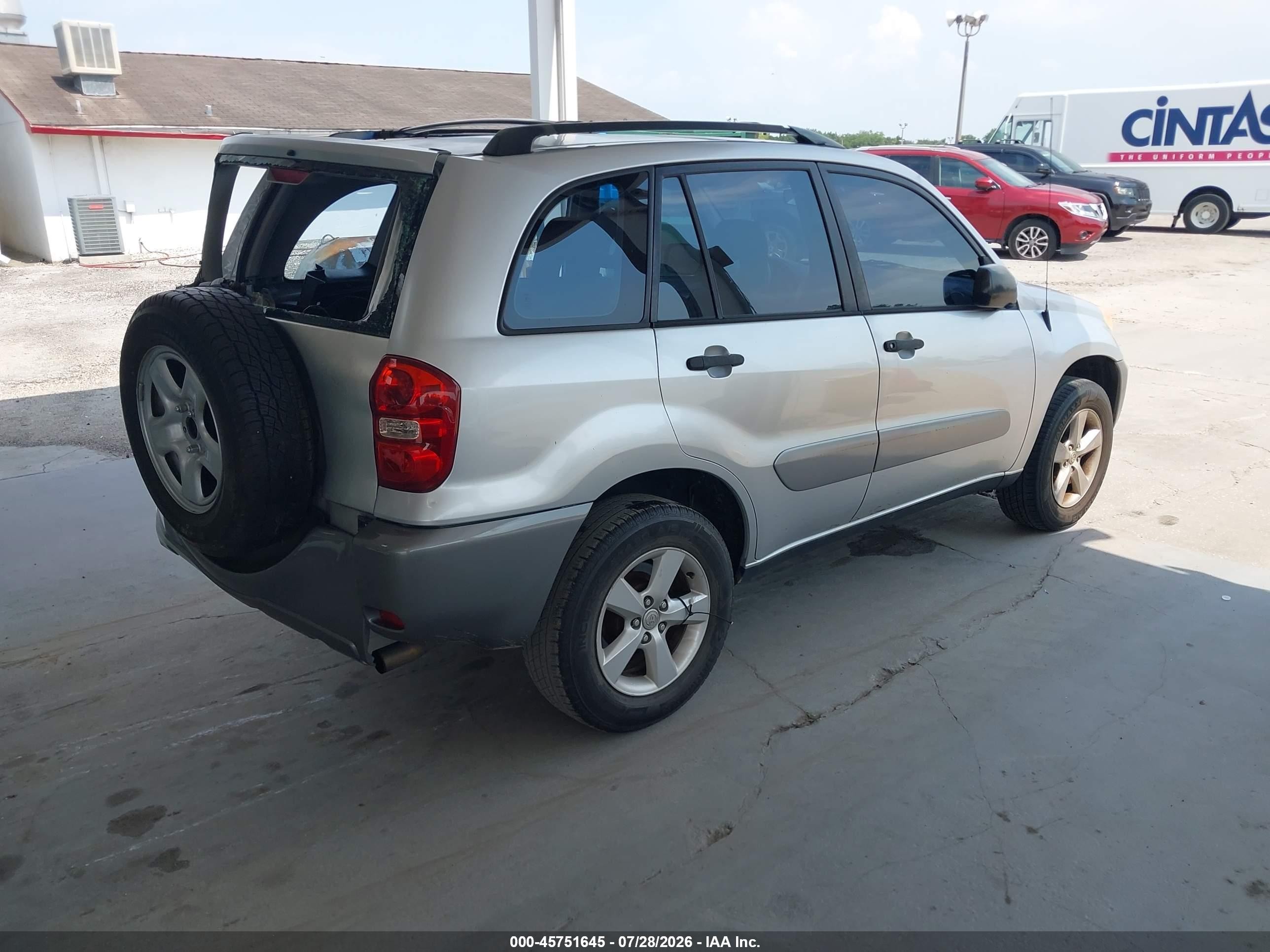 2005 Toyota Rav4   Silver vin: JTEGD20VX50070263