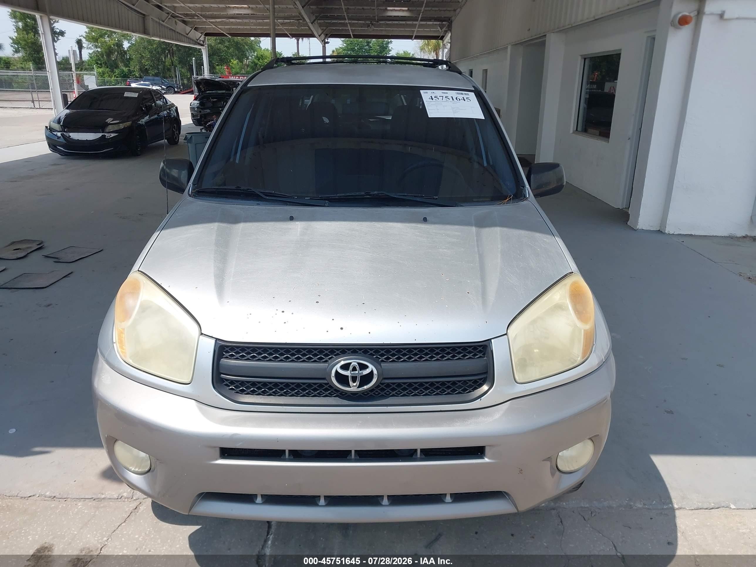 2005 Toyota Rav4   Silver vin: JTEGD20VX50070263