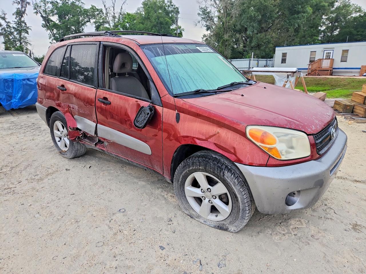 2005 Toyota Rav4 Base Бордовый vin: JTEGD20VX50091081