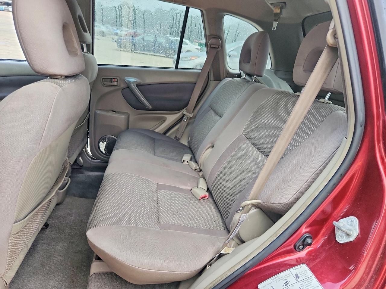 2005 Toyota Rav4 Base Бордовый vin: JTEGD20VX50091081