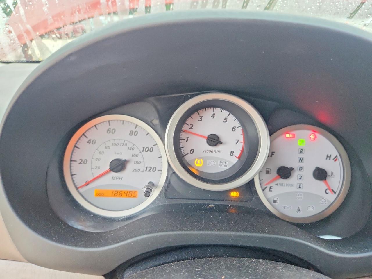 2005 Toyota Rav4 Base Бордовый vin: JTEGD20VX50091081