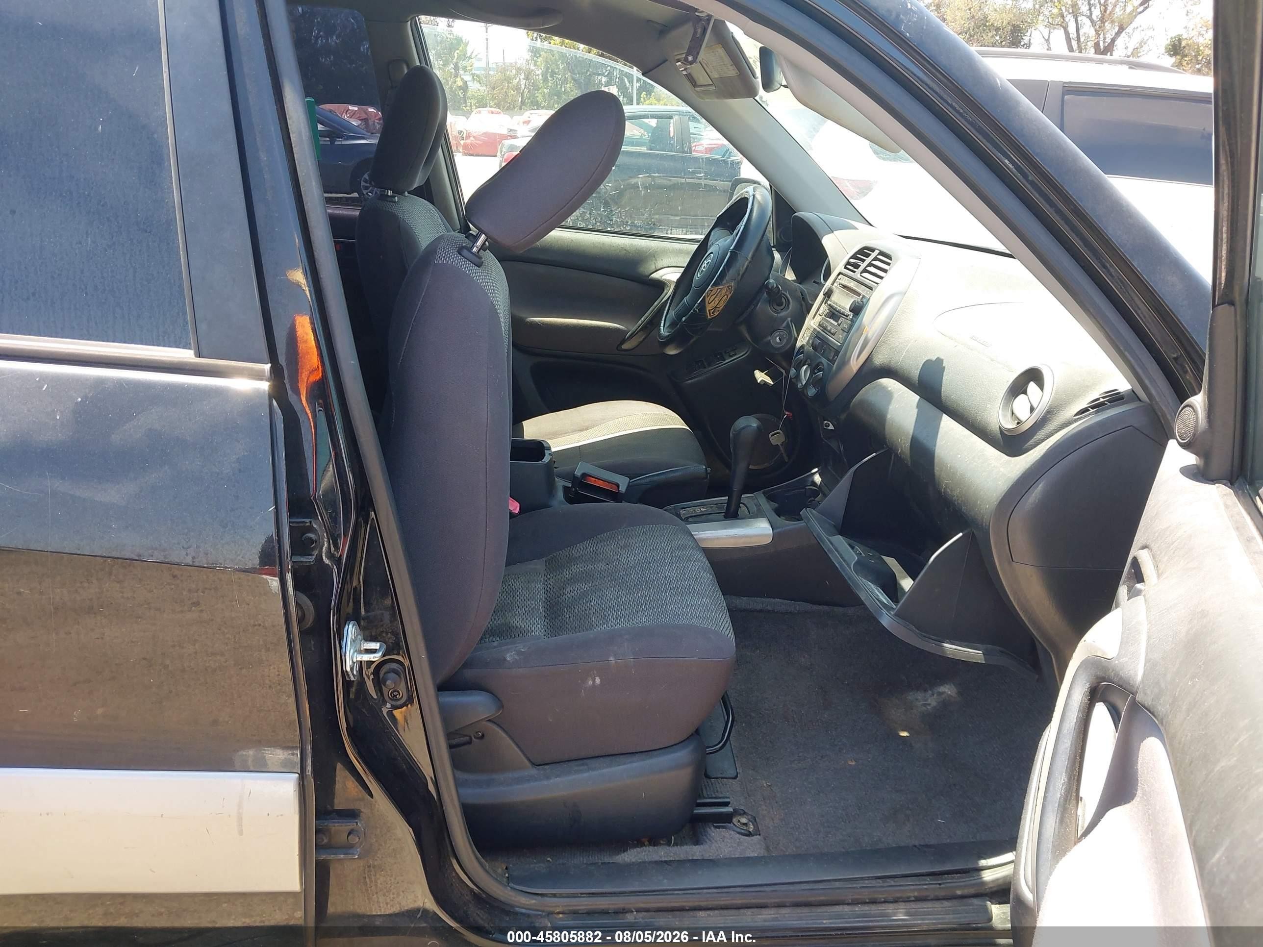 2005 Toyota Rav4   Black vin: JTEGD20VX56002901
