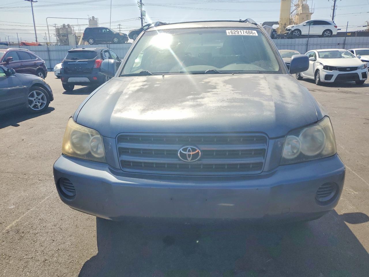 2002 Toyota Highlander Base Gray vin: JTEGD21A020035092