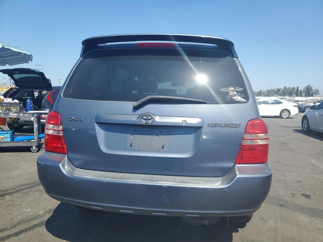 2002 Toyota Highlander Base Gray vin: JTEGD21A020035092