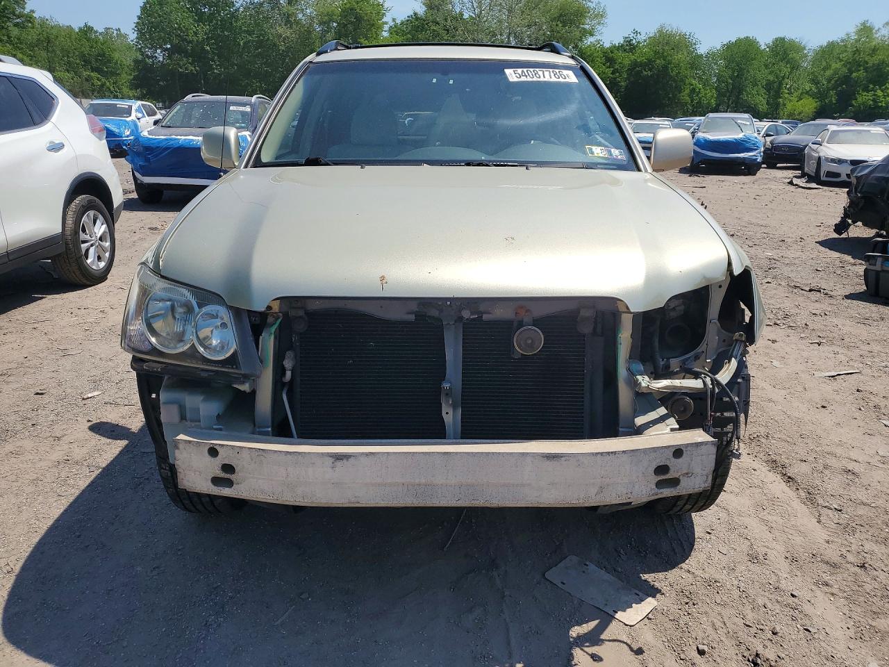 2003 Toyota Highlander Base Серый vin: JTEGD21A030062469