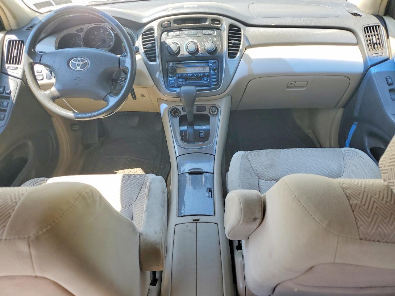 2003 Toyota Highlander Base Серый vin: JTEGD21A030062469