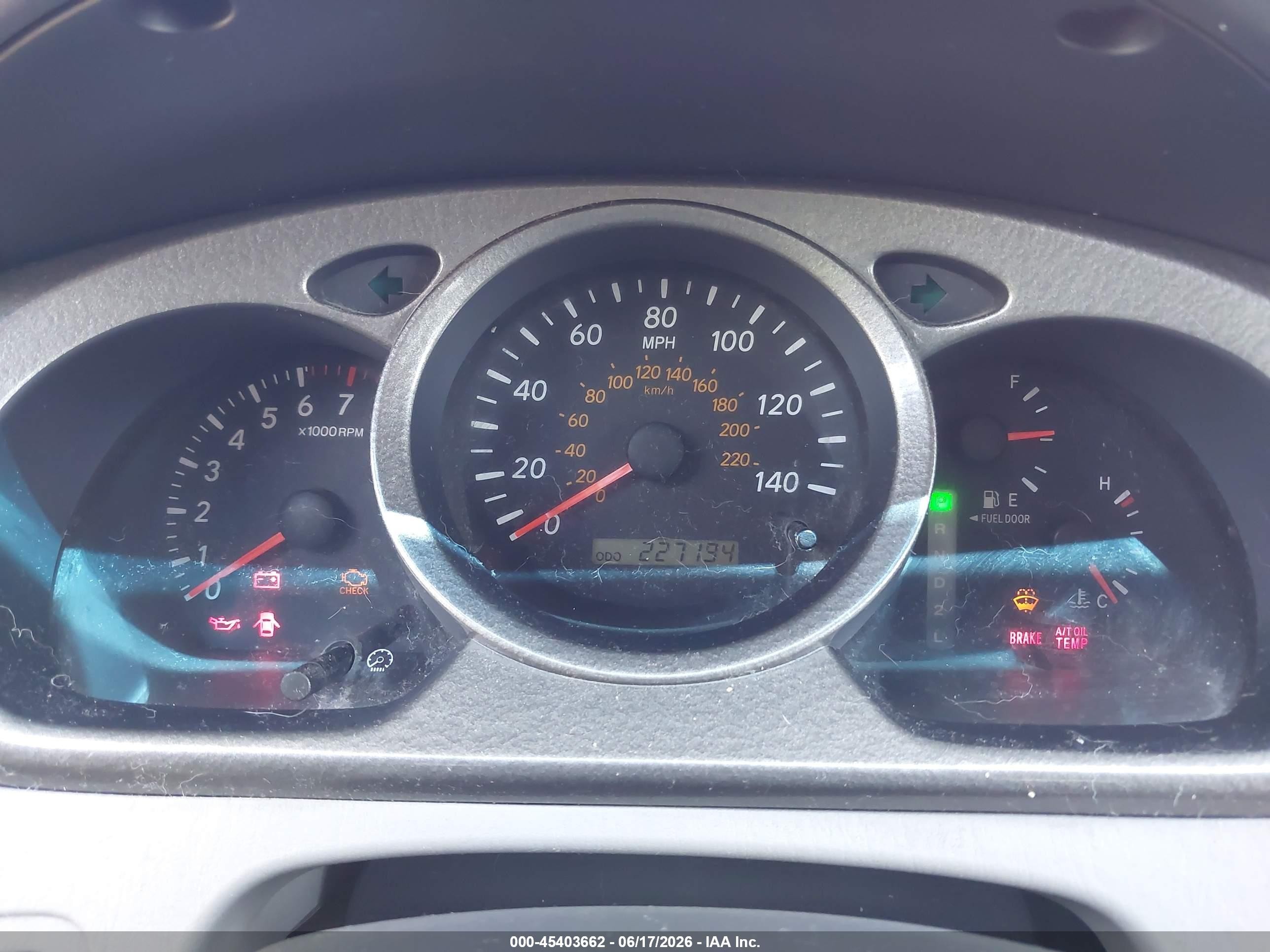 2002 Toyota Highlander   Красный vin: JTEGD21A120025557