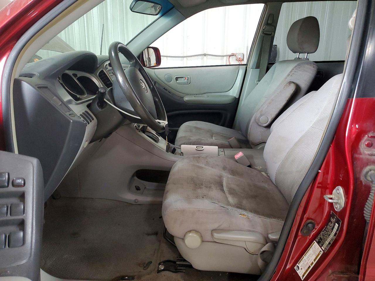 2004 Toyota Highlander Base Красный vin: JTEGD21A140089794