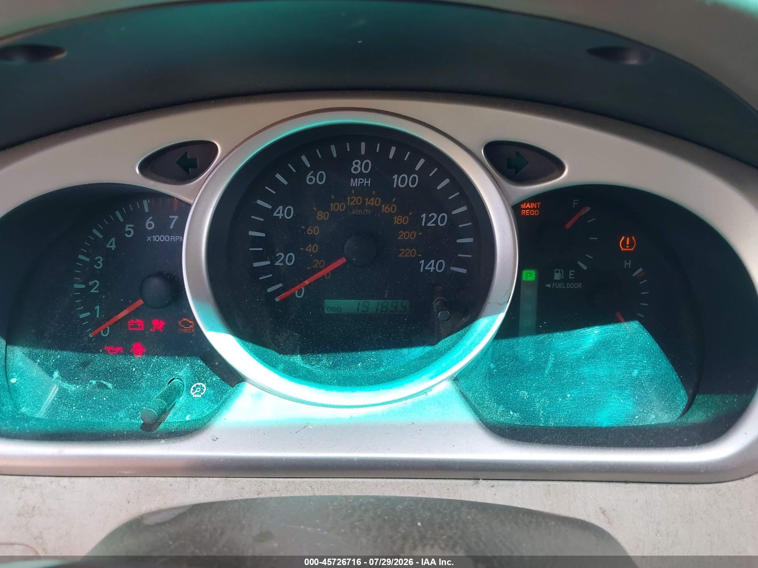 2006 Toyota Highlander   Blue vin: JTEGD21A260142697