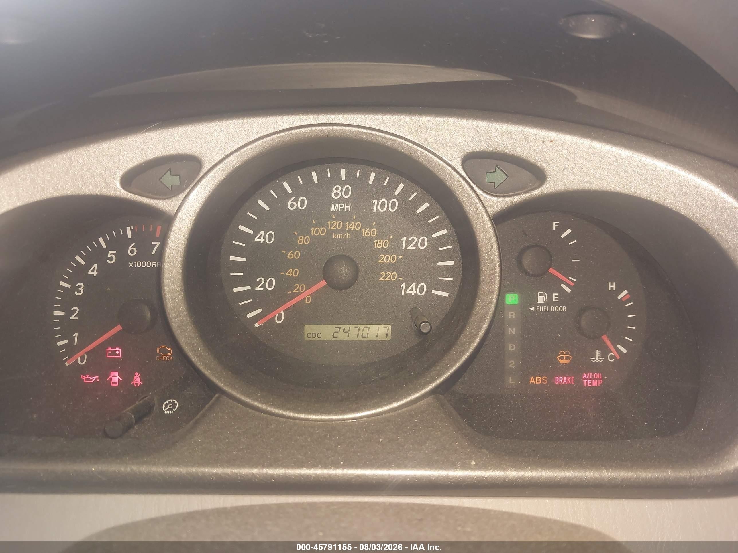 2003 Toyota Highlander   Blue vin: JTEGD21A330048968
