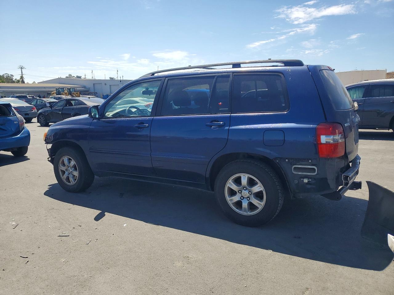 2004 Toyota Highlander Base Синий vin: JTEGD21A340102254