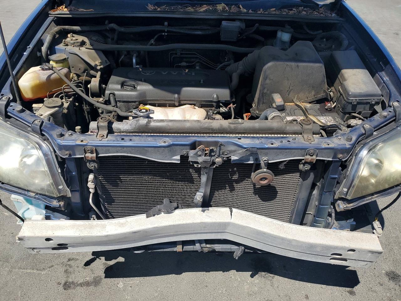 2004 Toyota Highlander Base Синий vin: JTEGD21A340102254