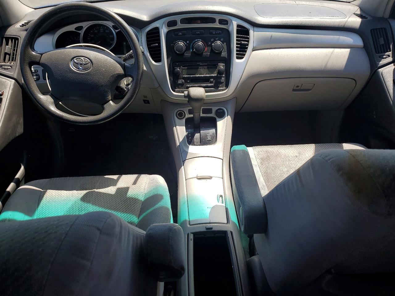 2004 Toyota Highlander Base Синий vin: JTEGD21A340102254