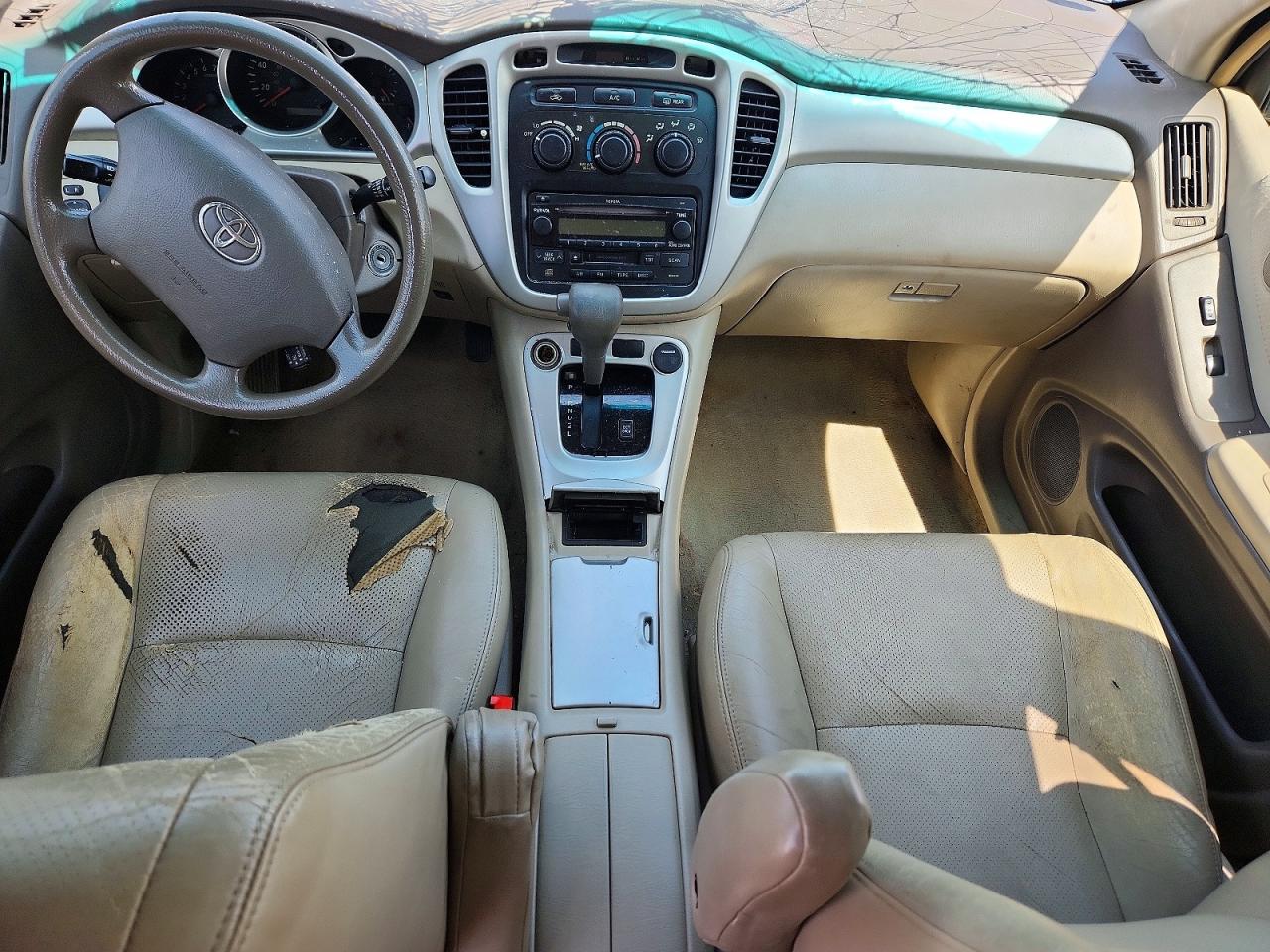 2005 Toyota Highlander Base Серый vin: JTEGD21A350121341