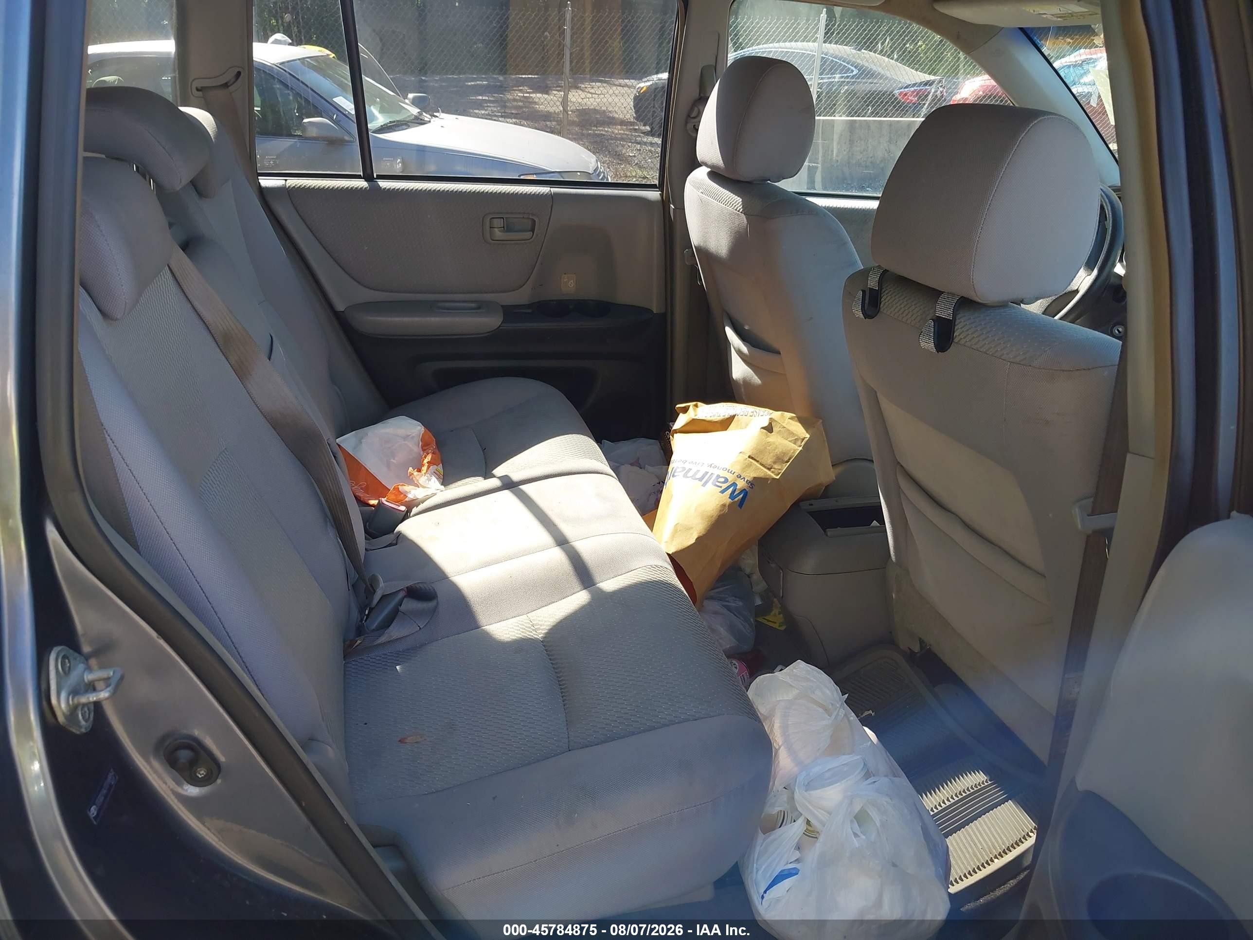 2007 Toyota Highlander   Blue vin: JTEGD21A370168954