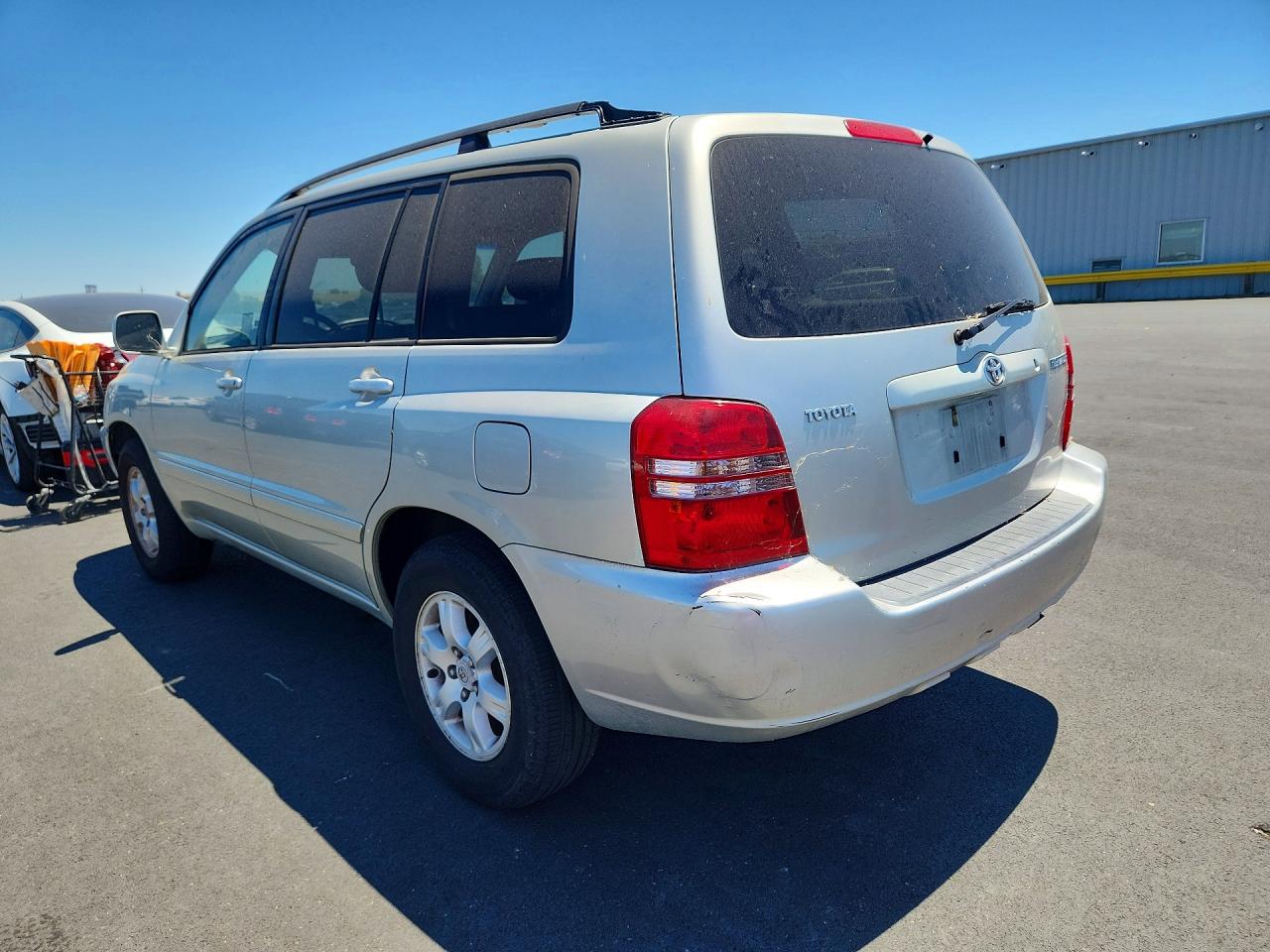 2003 Toyota Highlander Base Silver vin: JTEGD21A430066475