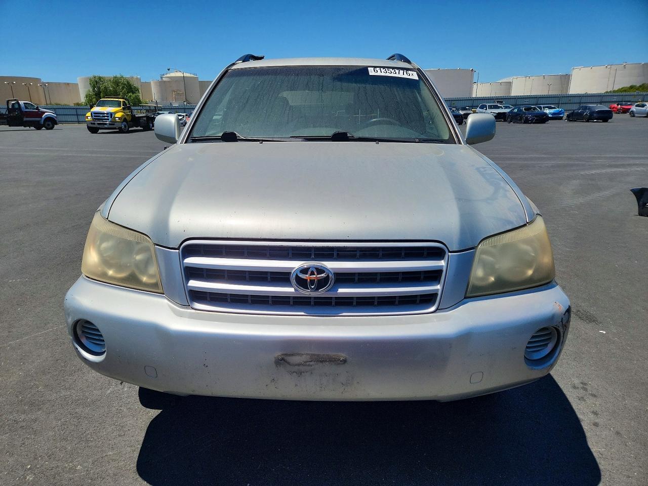 2003 Toyota Highlander Base Silver vin: JTEGD21A430066475