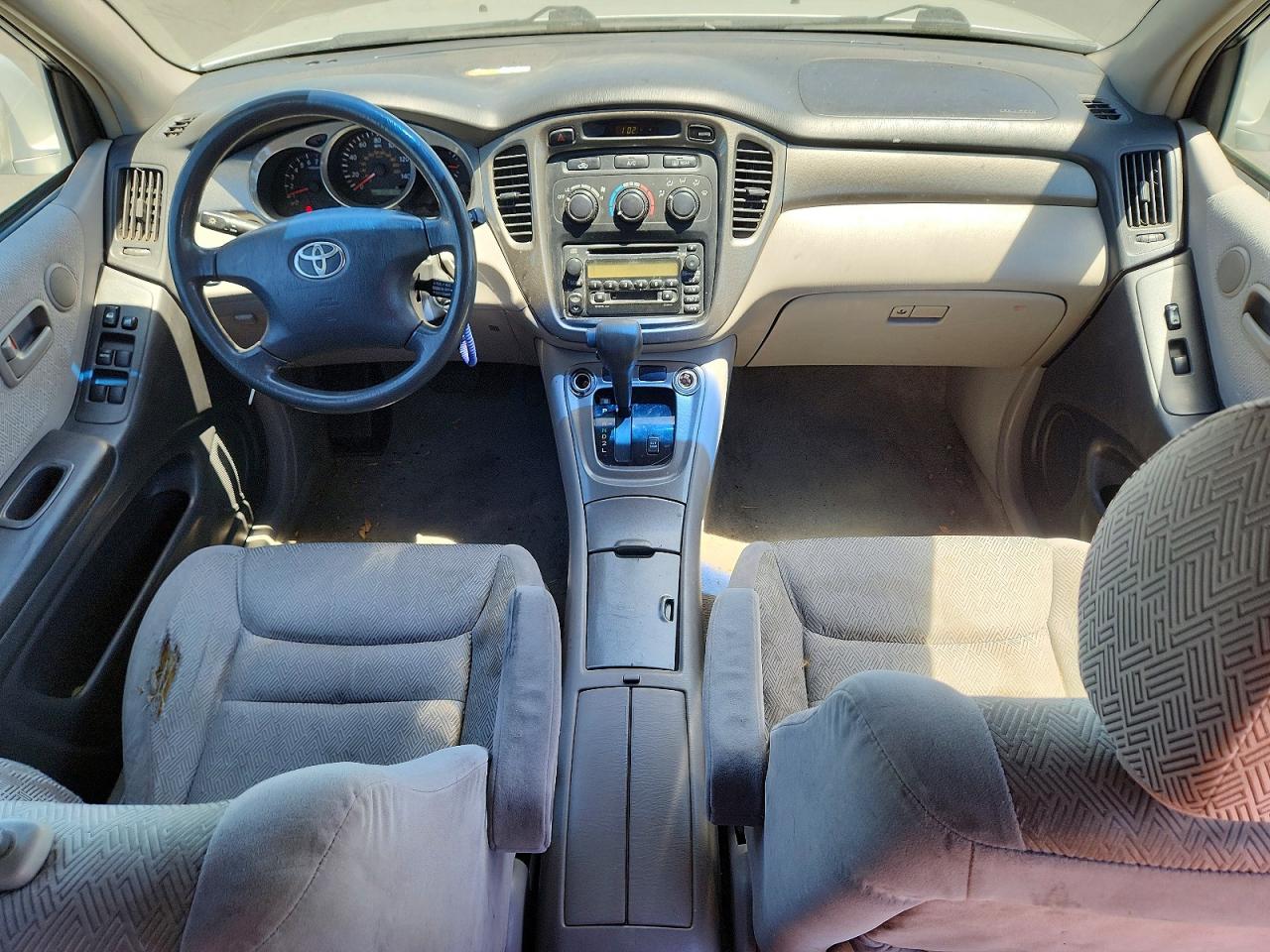 2003 Toyota Highlander Base Silver vin: JTEGD21A430066475