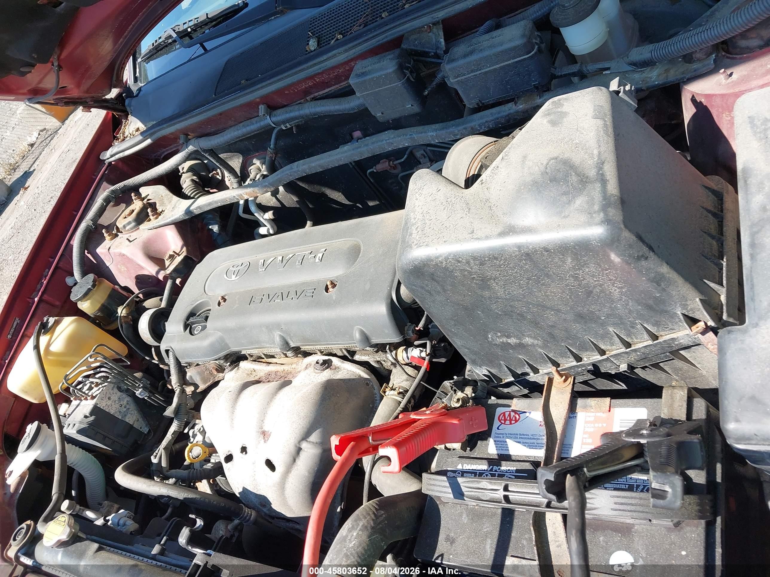2004 Toyota Highlander   Красный vin: JTEGD21A440086243