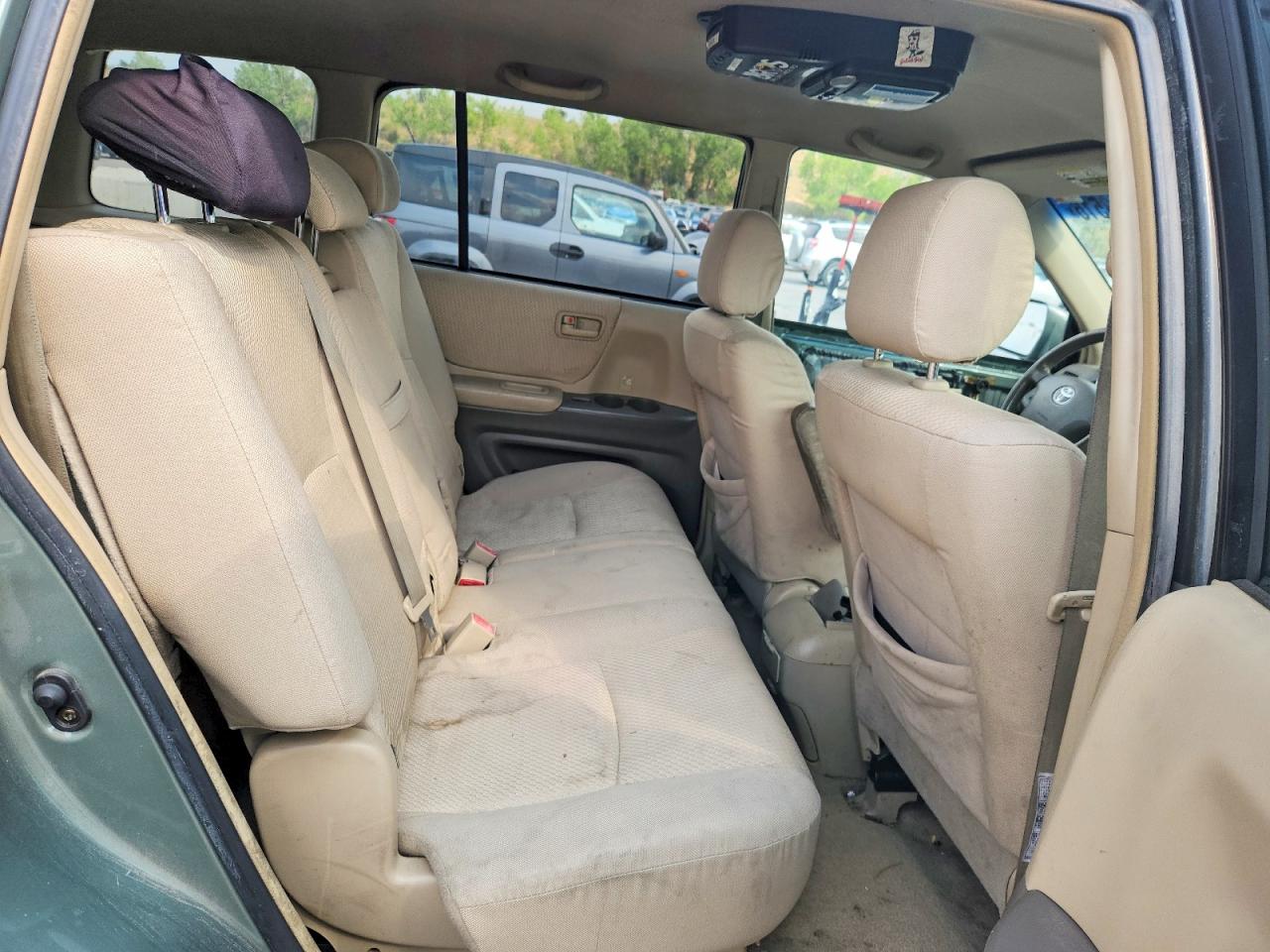 2004 Toyota Highlander Base Зеленый vin: JTEGD21A440102487