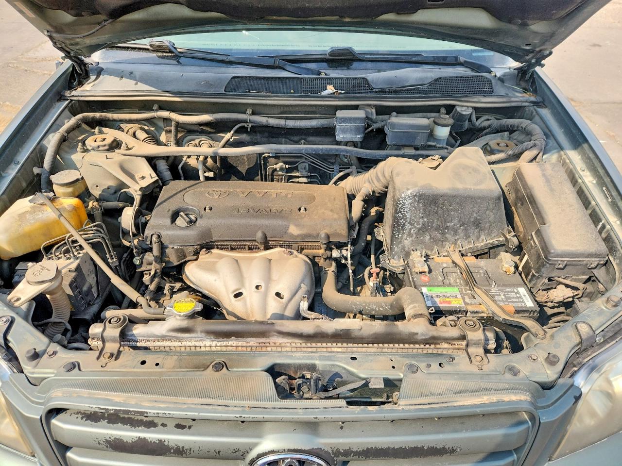 2004 Toyota Highlander Base Зеленый vin: JTEGD21A440102487