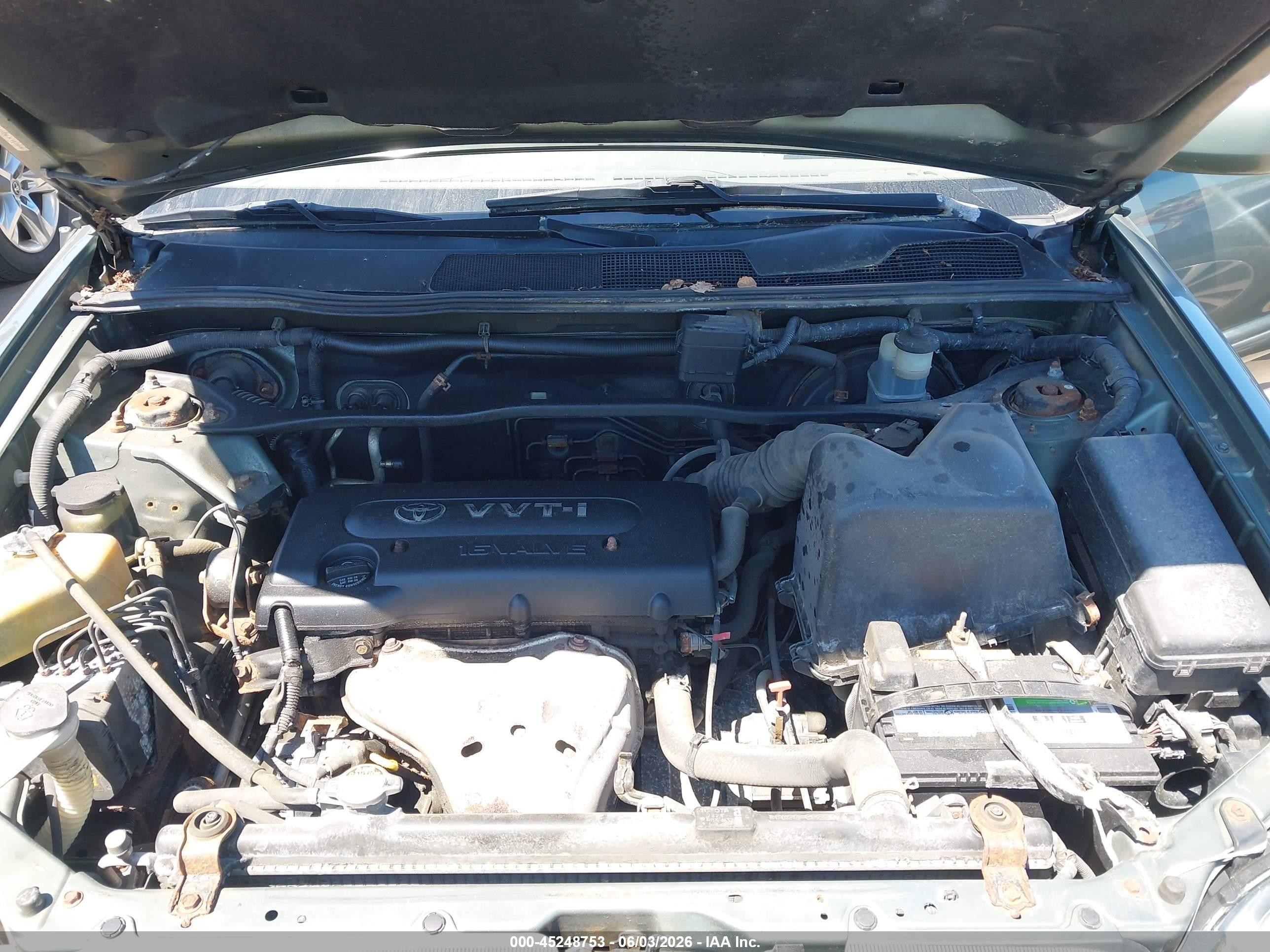 2006 Toyota Highlander   Green vin: JTEGD21A460143446