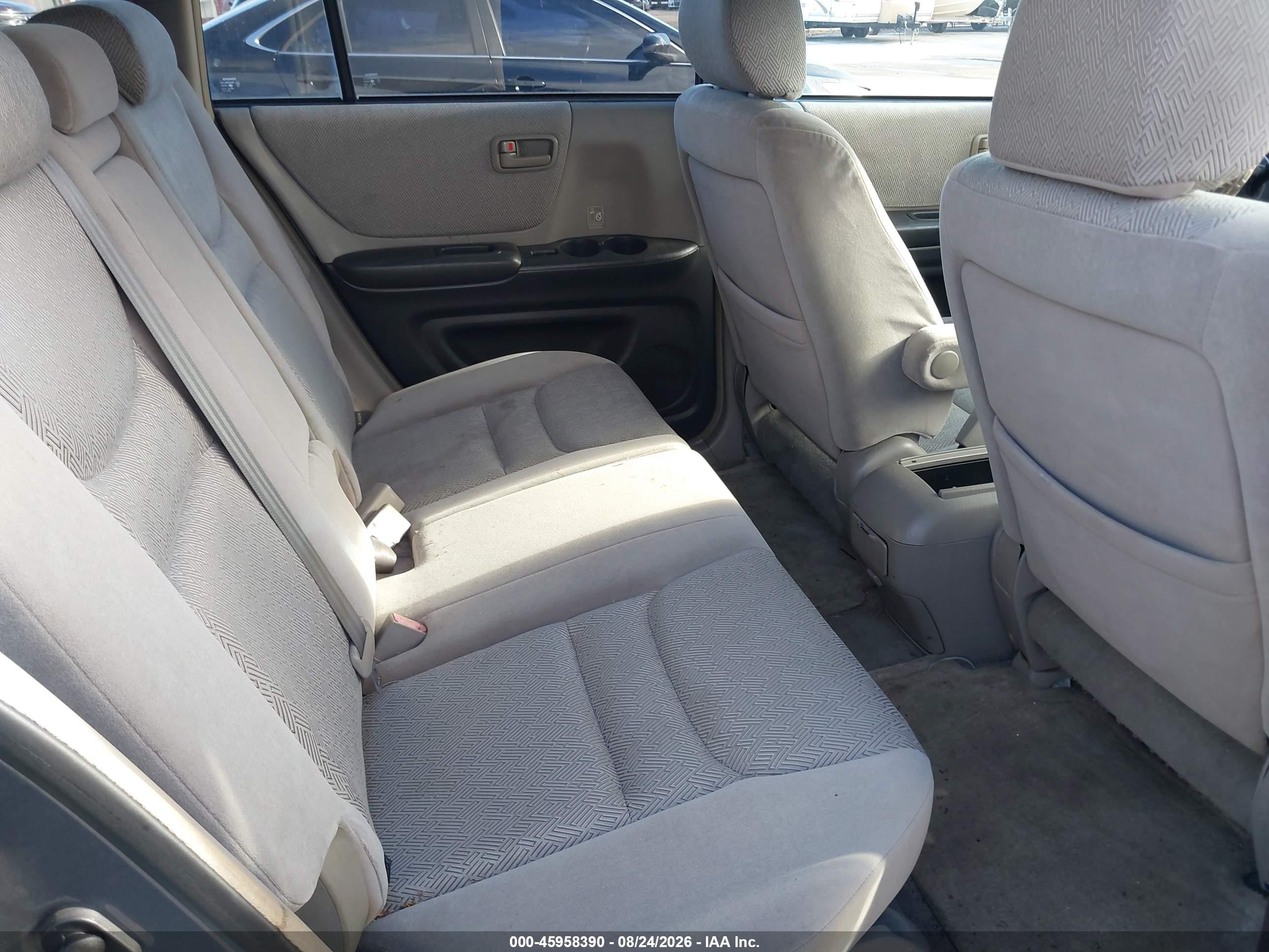2003 Toyota Highlander   Blue vin: JTEGD21A530057445