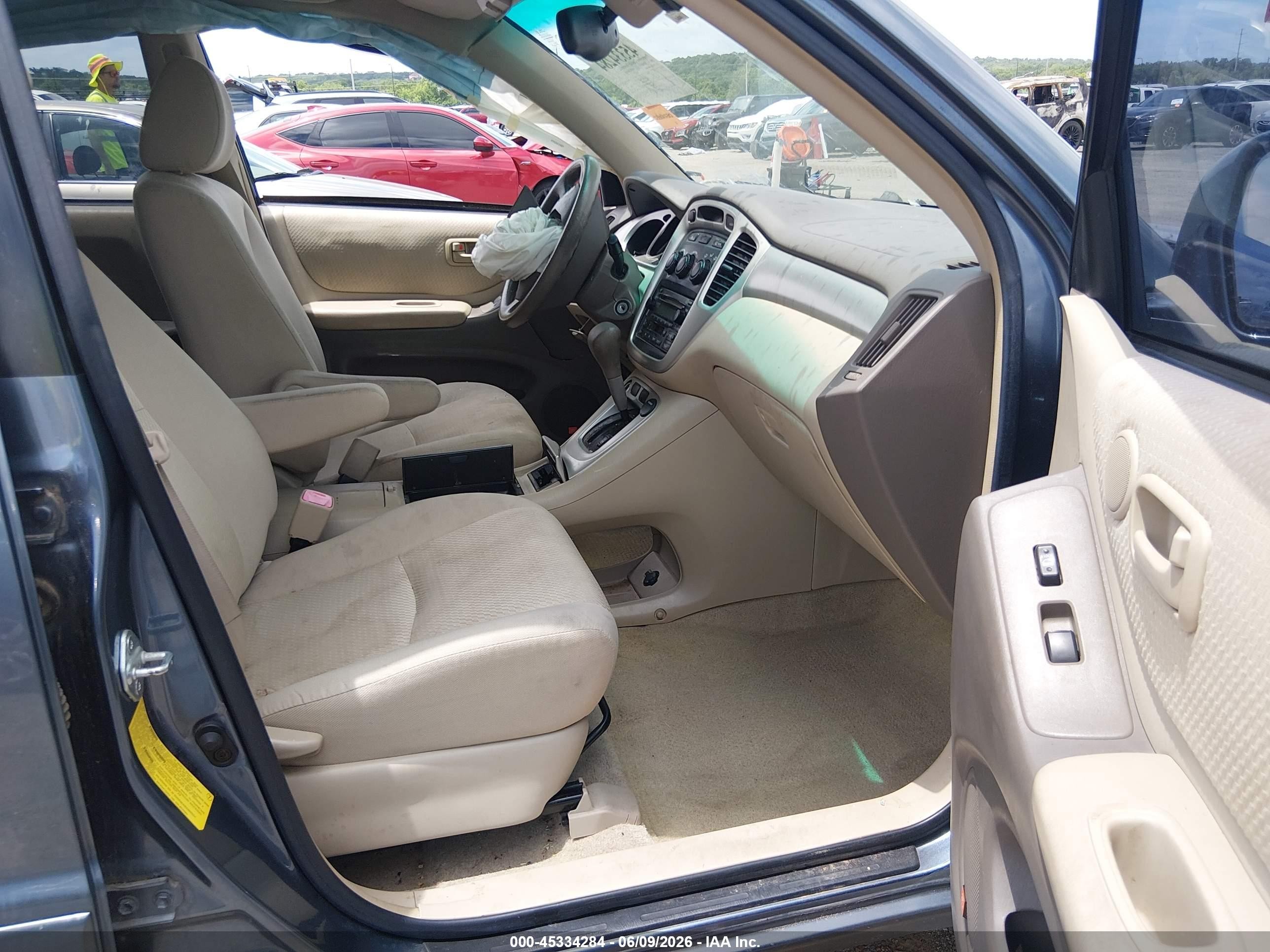 2006 Toyota Highlander   Teal vin: JTEGD21A560138840