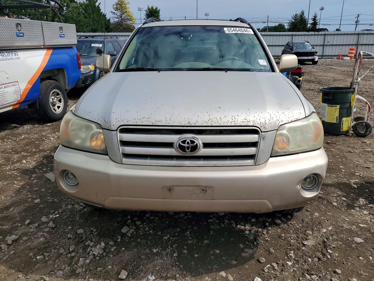 2006 Toyota Highlander Base Бежевый vin: JTEGD21A560150812
