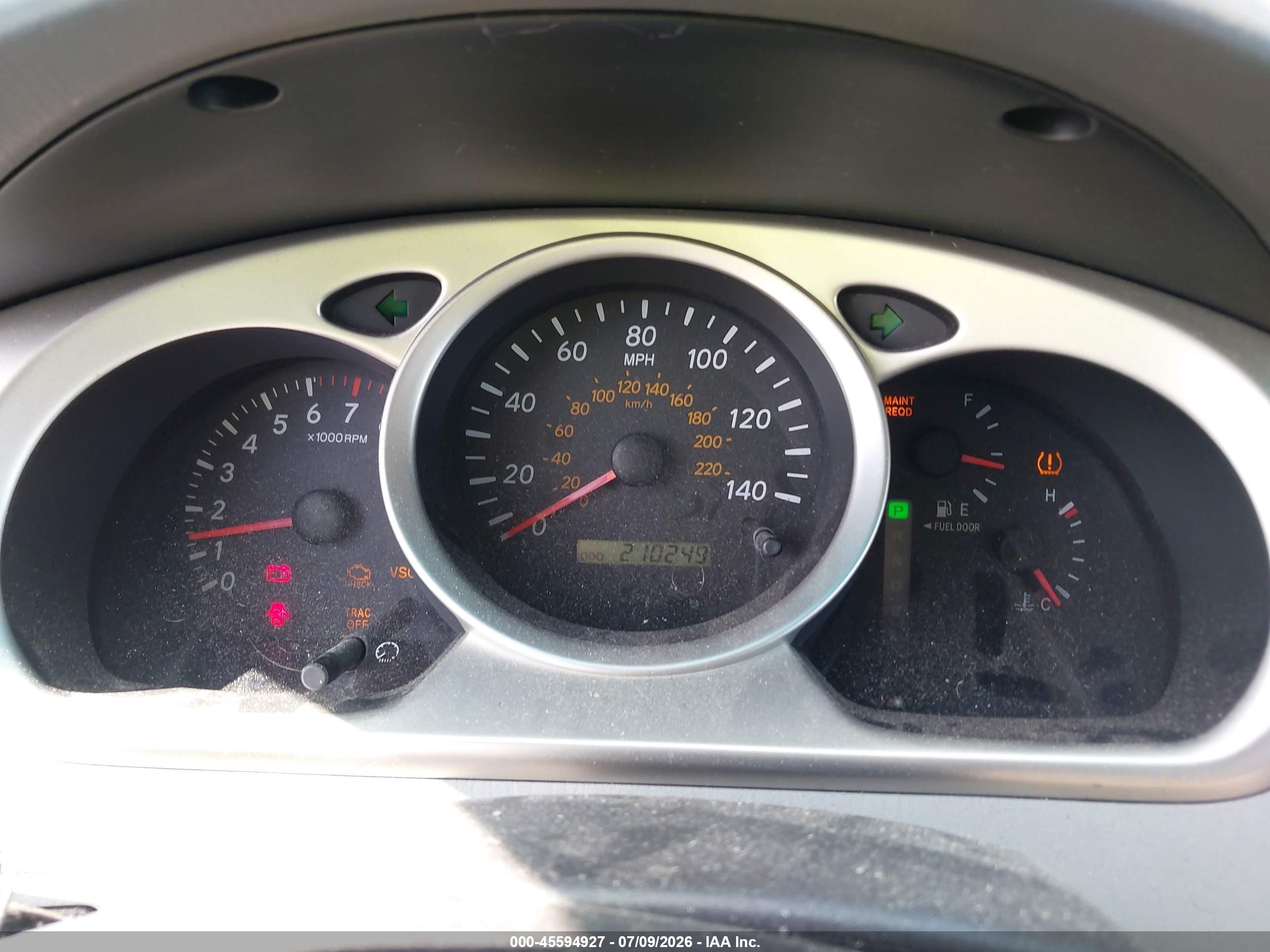 2007 Toyota Highlander   Blue vin: JTEGD21A570160547