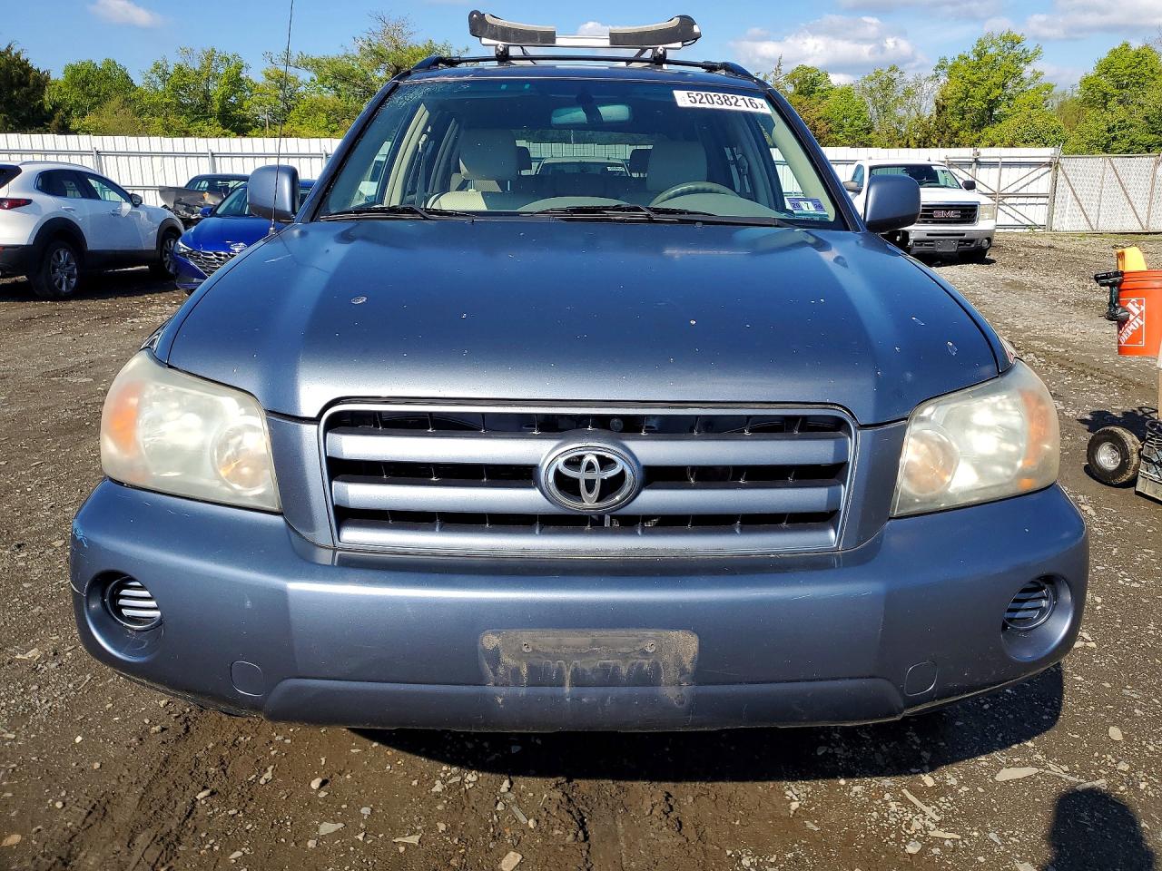 2004 Toyota Highlander Base Blue vin: JTEGD21A640097177