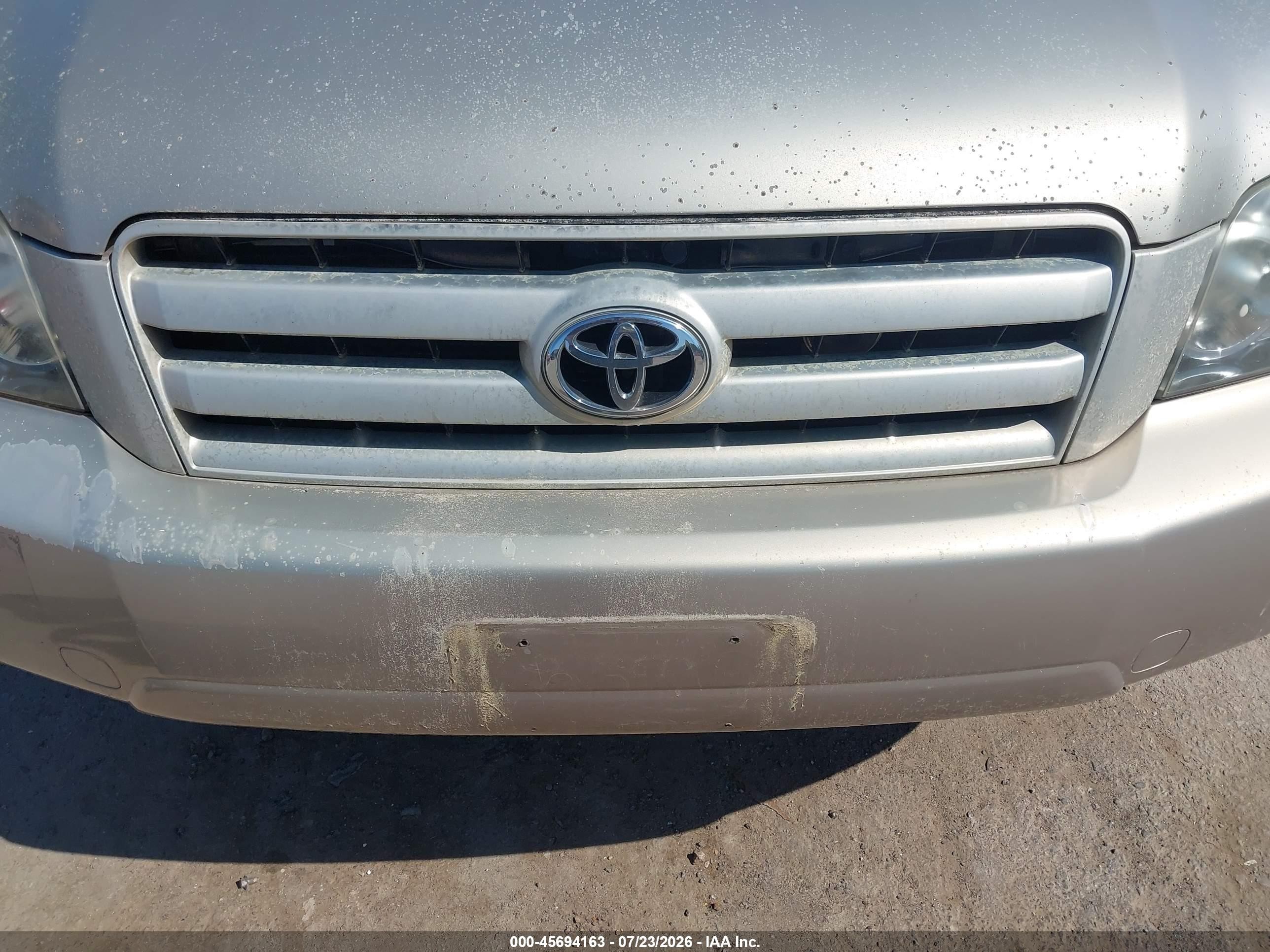 2006 Toyota Highlander   Бежевый vin: JTEGD21A660141522