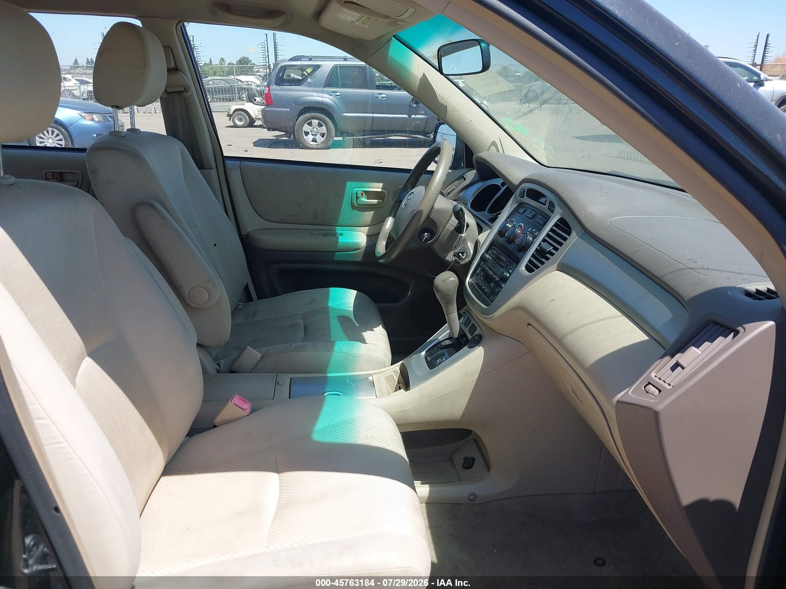 2006 Toyota Highlander   Black vin: JTEGD21A660143559
