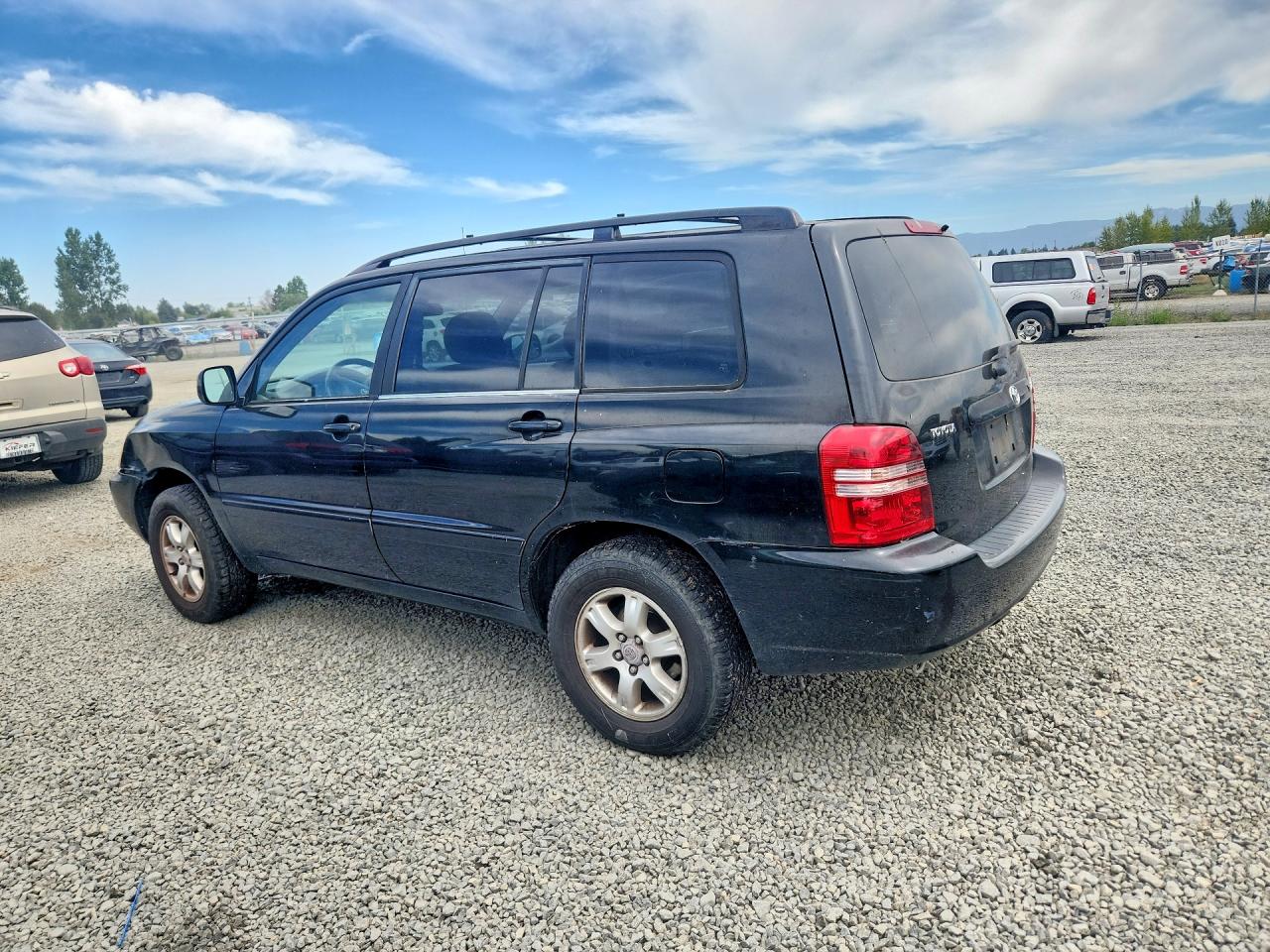 2001 Toyota Highlander Base Black vin: JTEGD21A710011970
