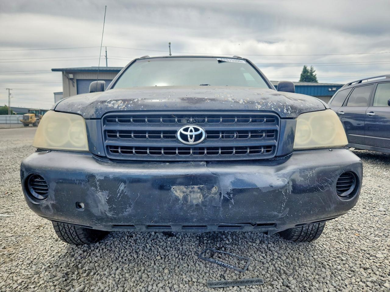 2001 Toyota Highlander Base Black vin: JTEGD21A710011970